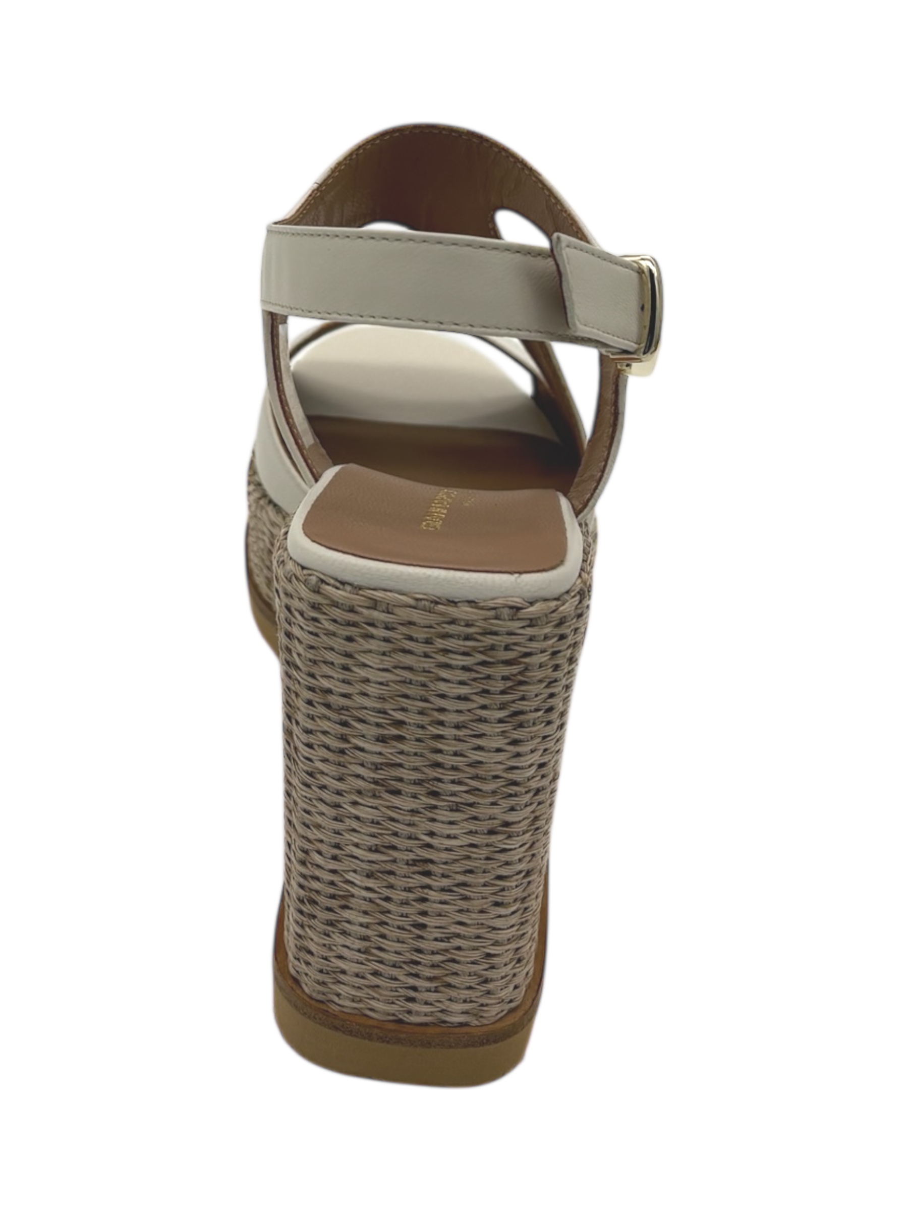 Sandalo pelle donna GIANMARCO SORELLI Off White -3084 Vale-