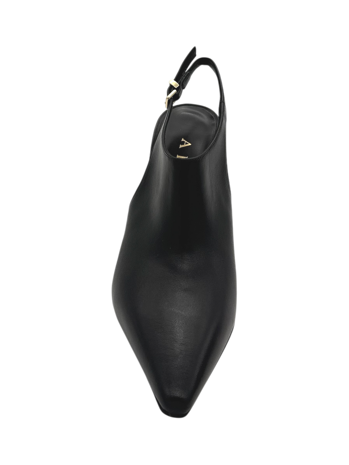 Décolleté Albano 4364 in pelle nera con tacco 9 cm