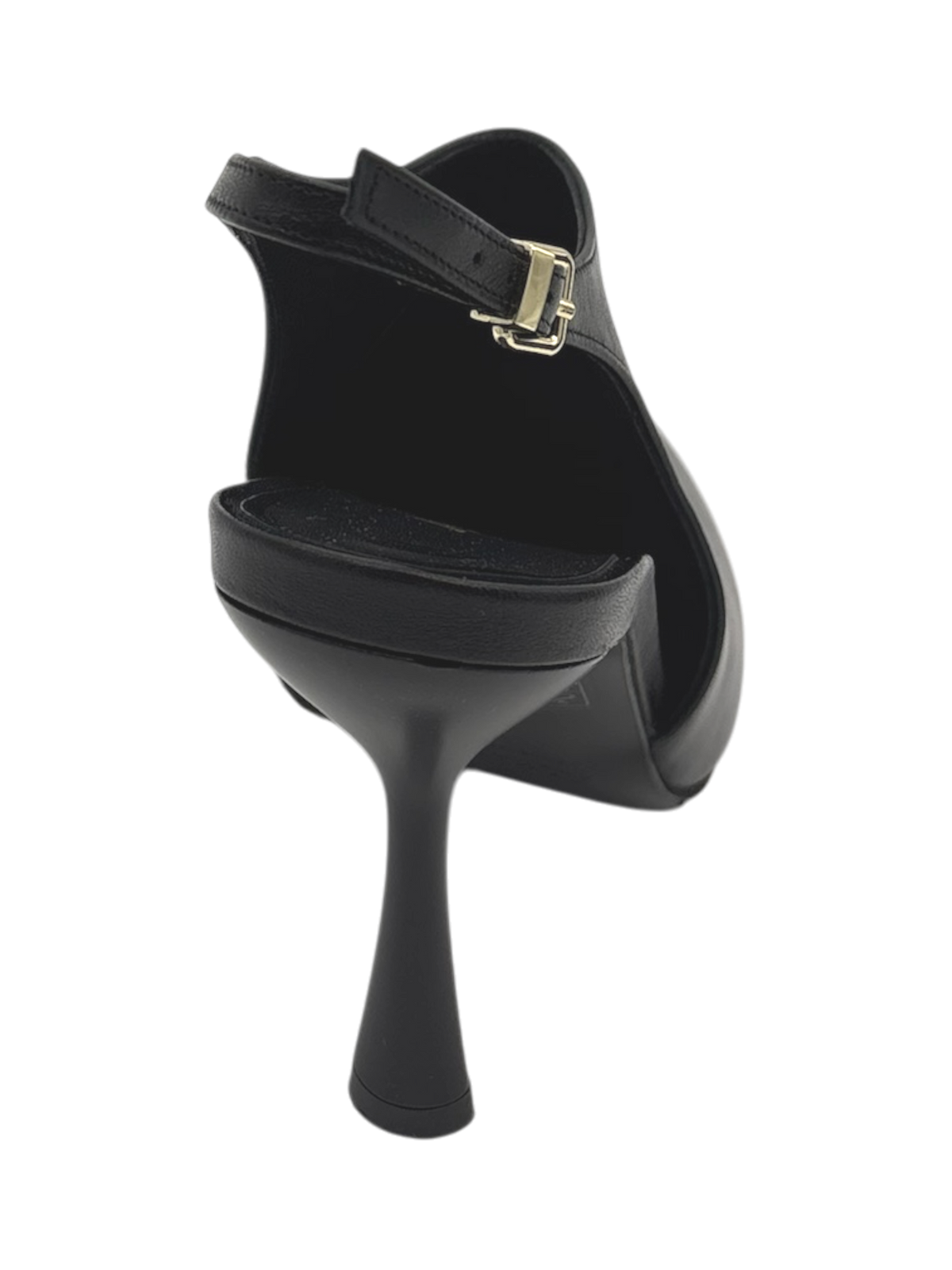Décolleté Albano 4364 in pelle nera con tacco 9 cm