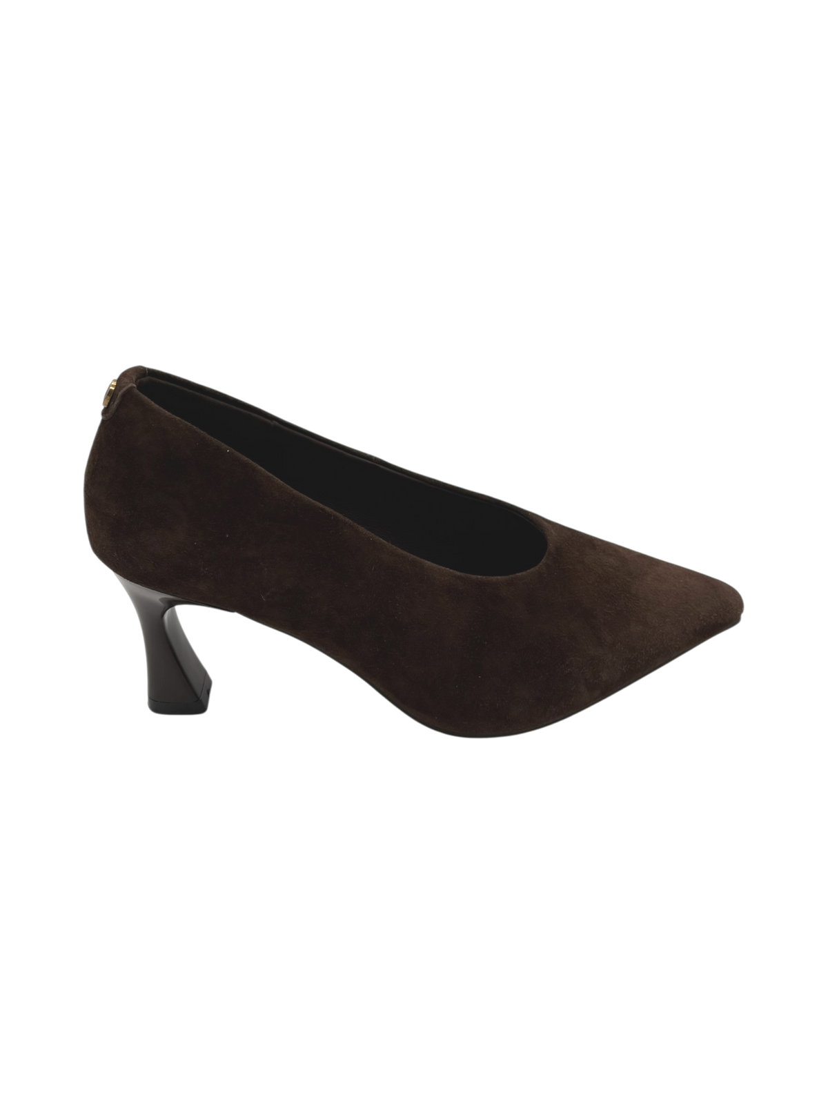 Décolleté donna Janet & Janet J1234 in camoscio Dark Brown
