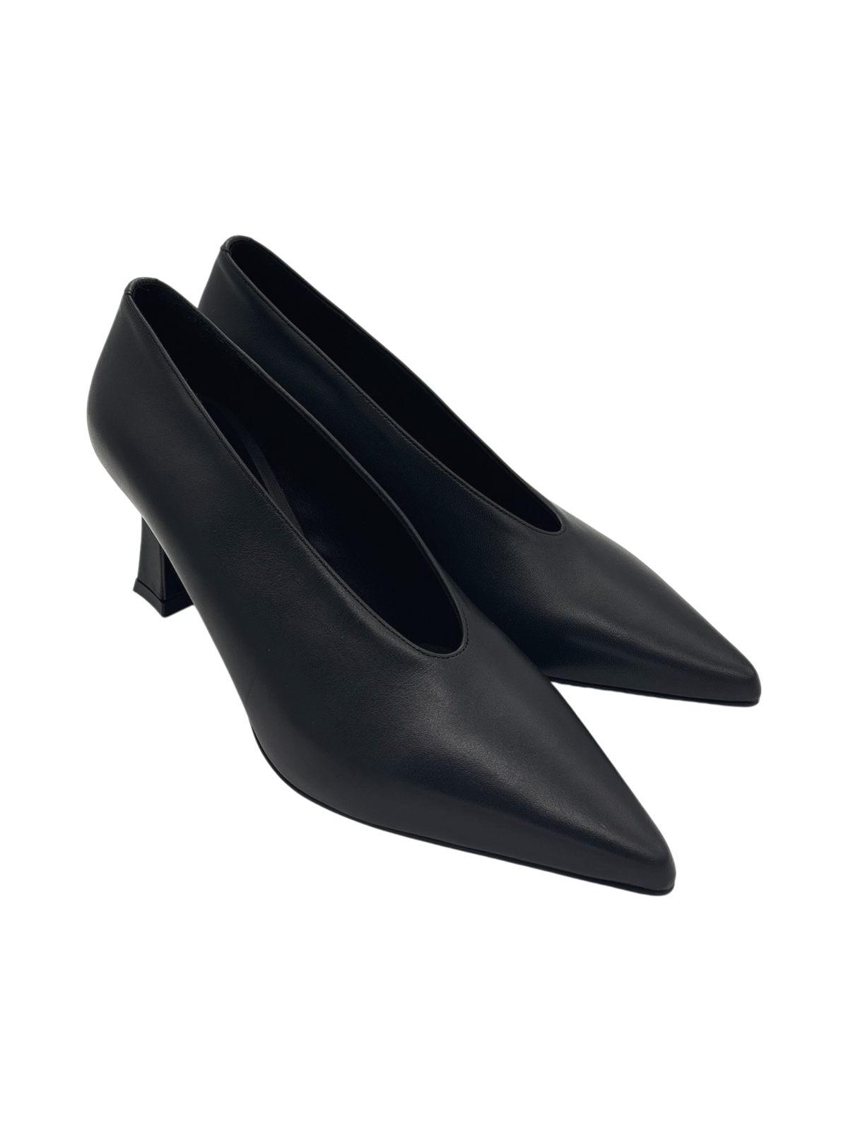 Décolleté Albano 4383 in pelle nera
