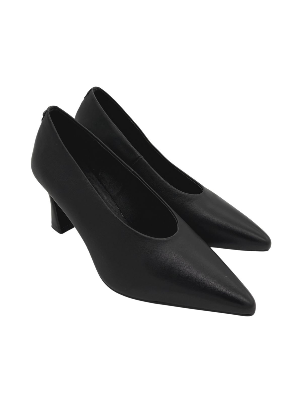 Décolleté donna in pelle nera Janet & Janet J1232