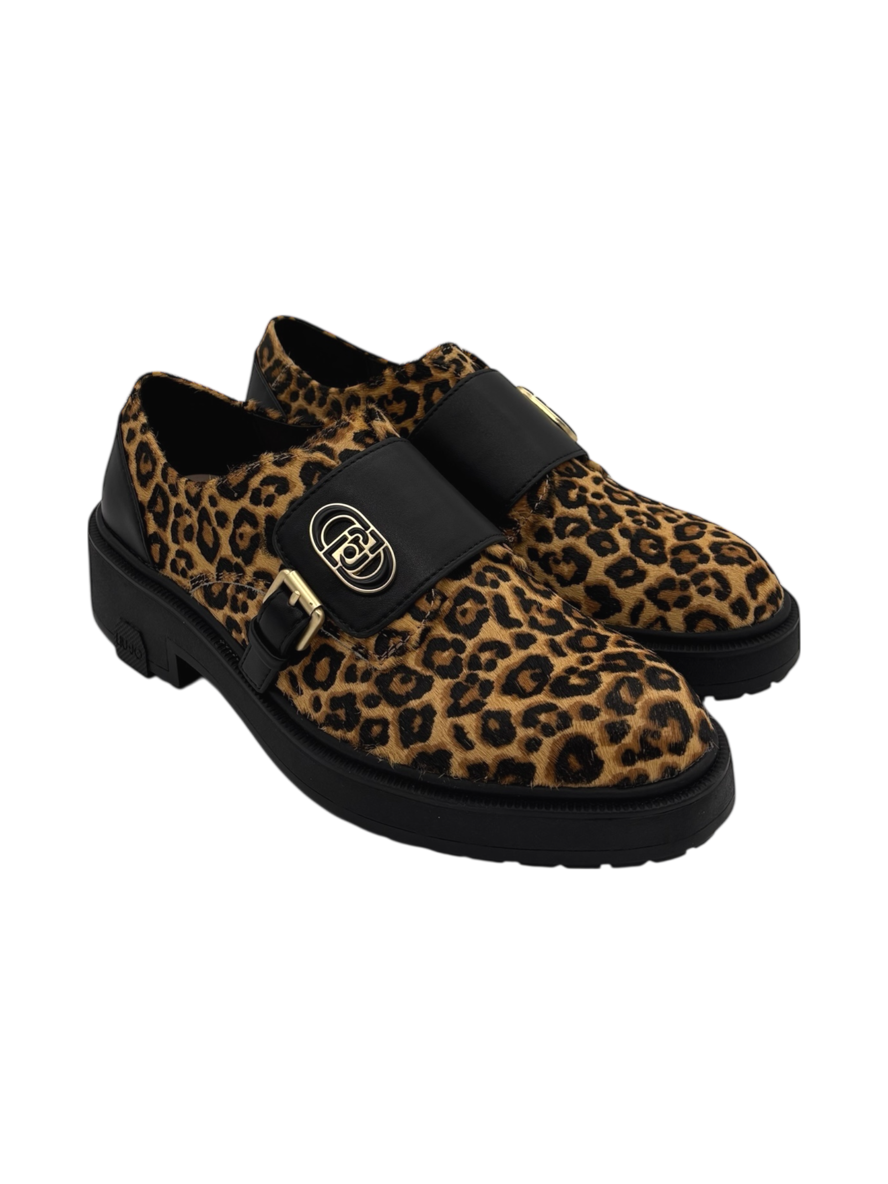 Francesina pelle LIUJO Pony Leopard  - London 01 -