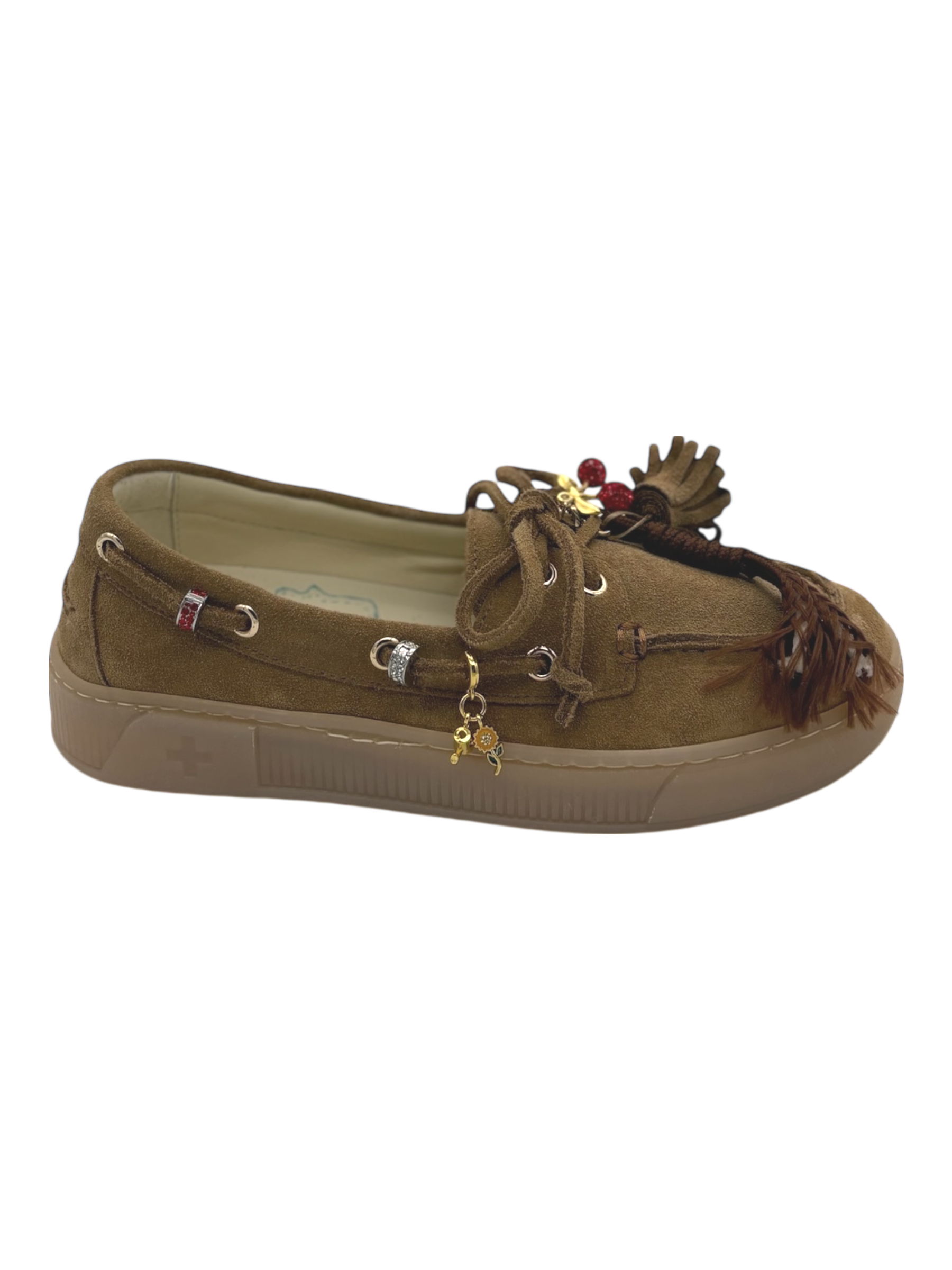 Mocassino pelle donna GIO+ Cuoio  - Moka00 -