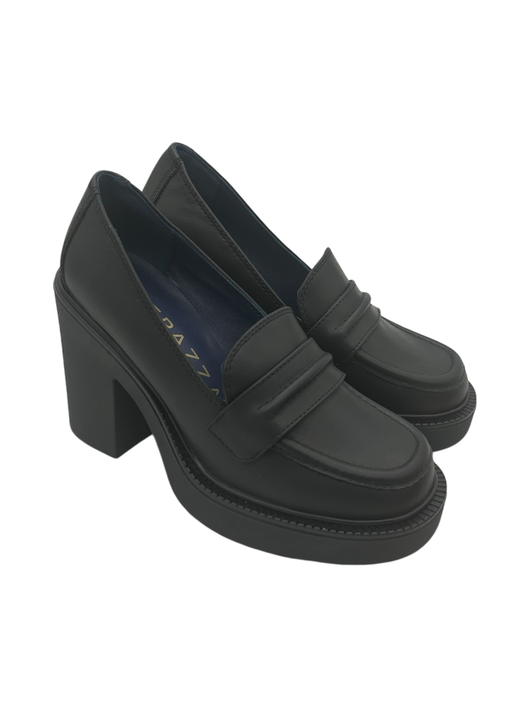 Mocassino donna Apepazza pelle Black - Agnese -