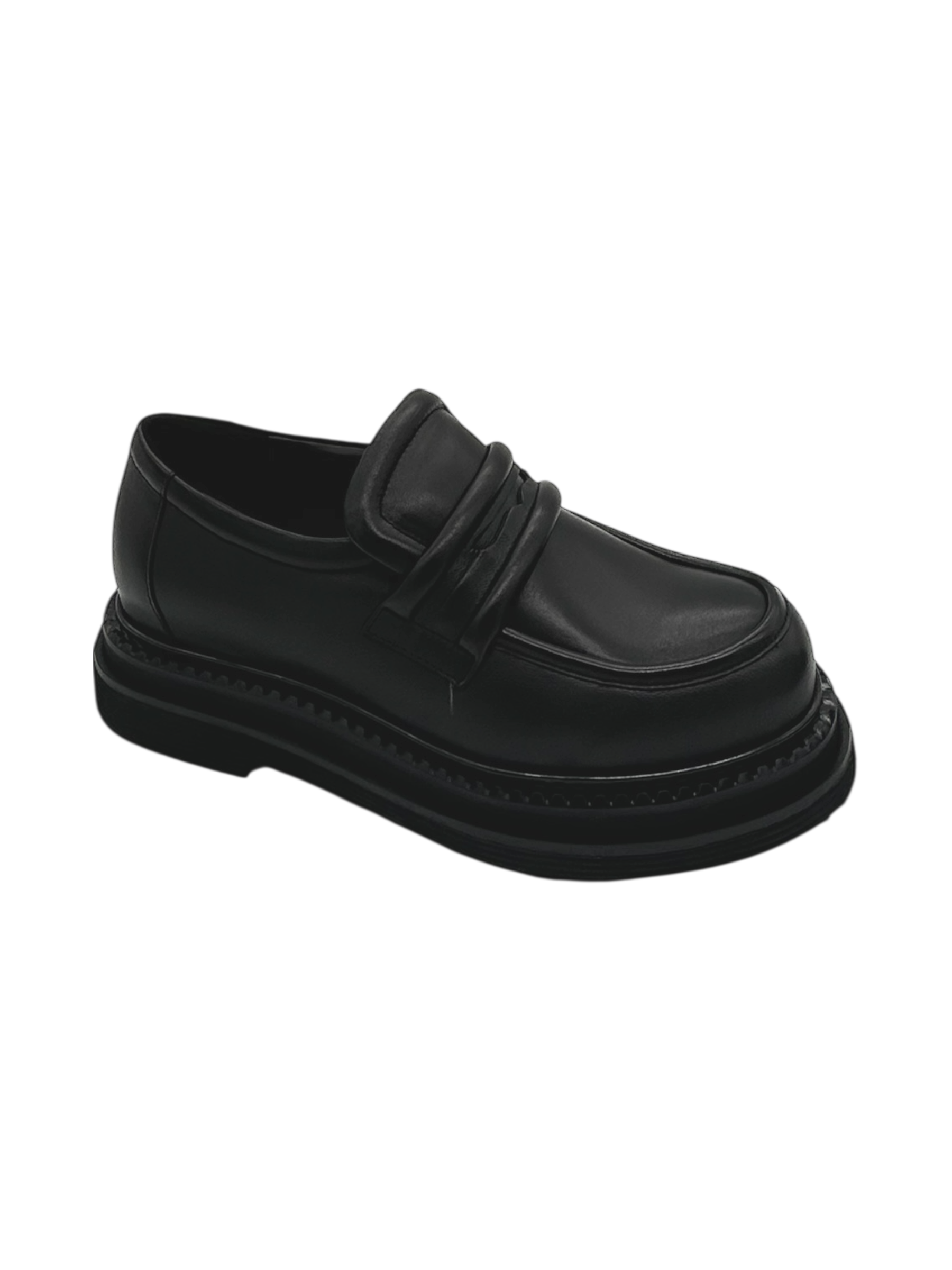 Mocassino pelle donna BRUNO PREMI Nero -BM3202X-