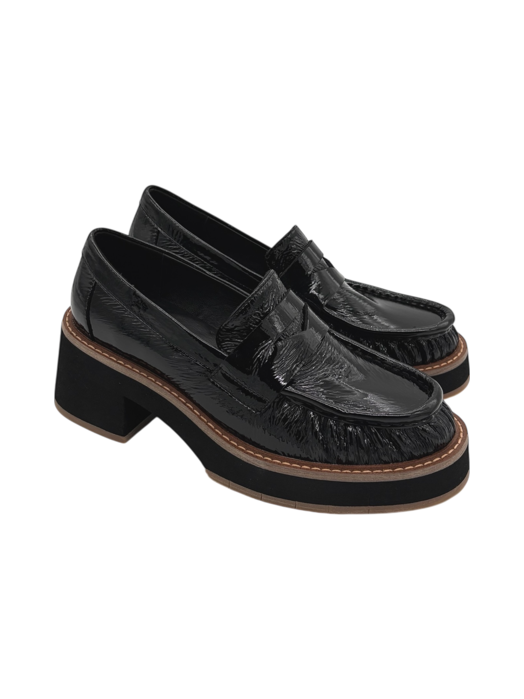 Mocassino pelle donna Miss Olivia Nero - Paloma A1 -