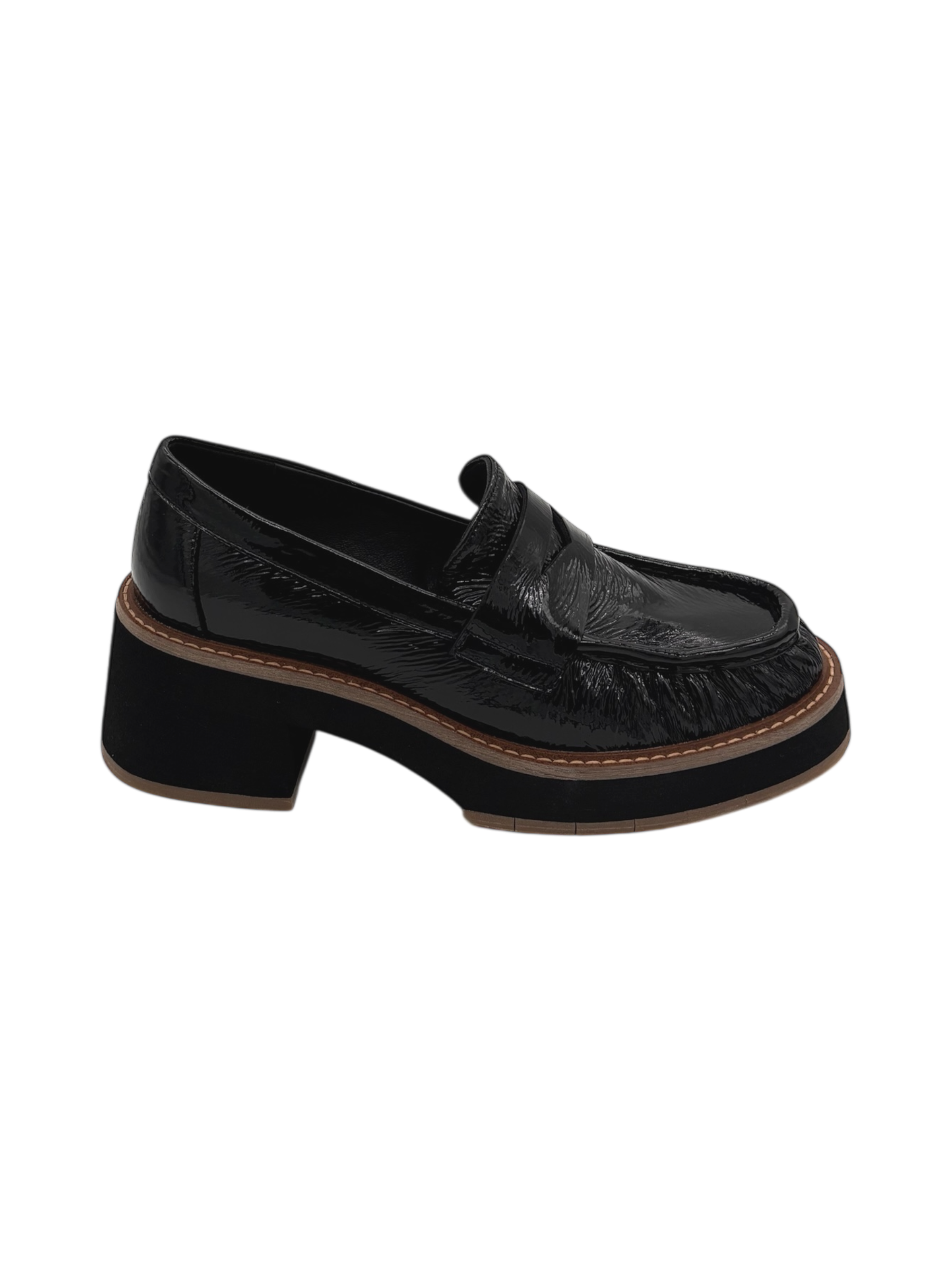 Mocassino pelle donna Miss Olivia Nero - Paloma A1 -