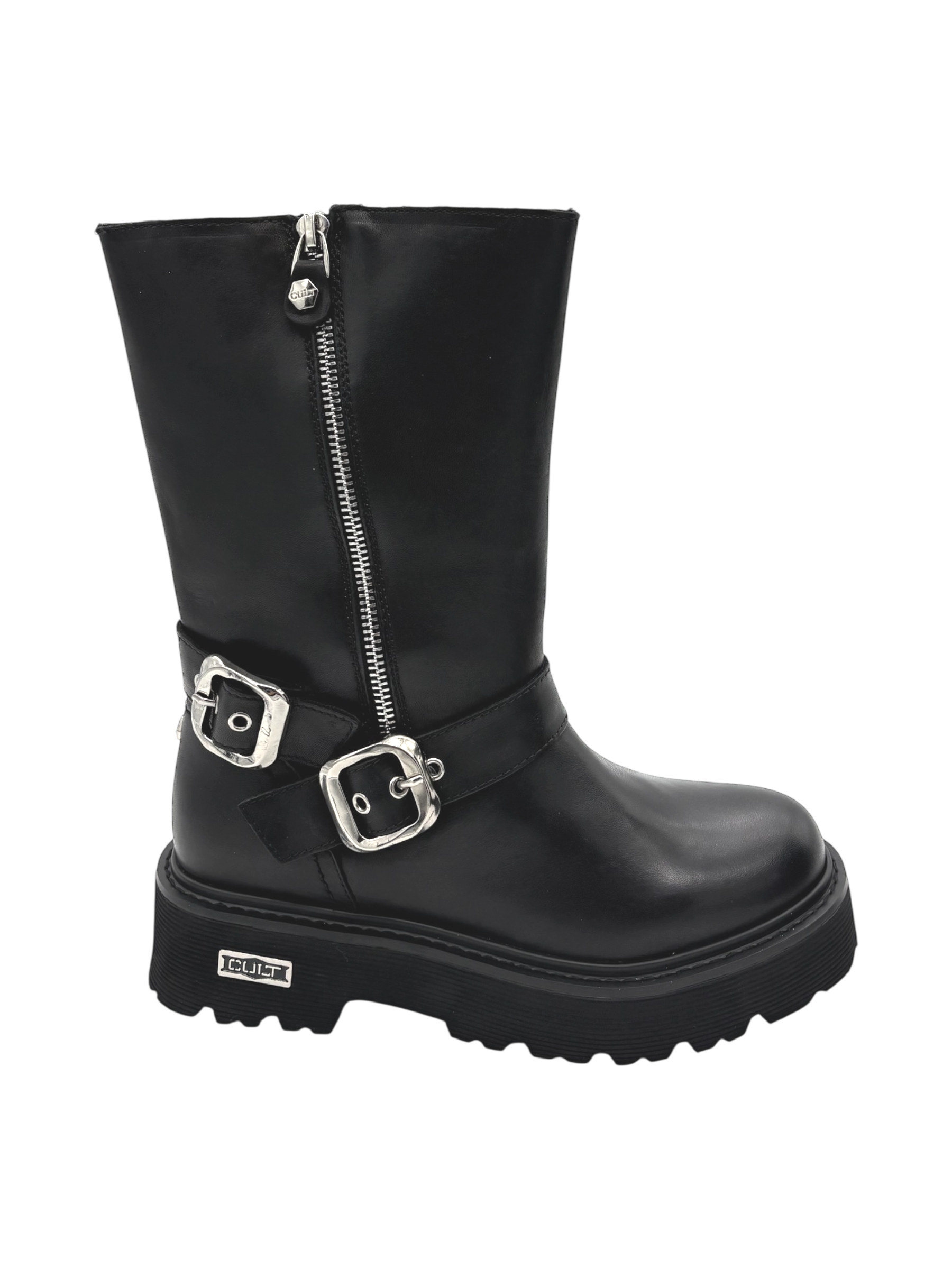 Anfibio pelle donna CULT Black -CLW4587-