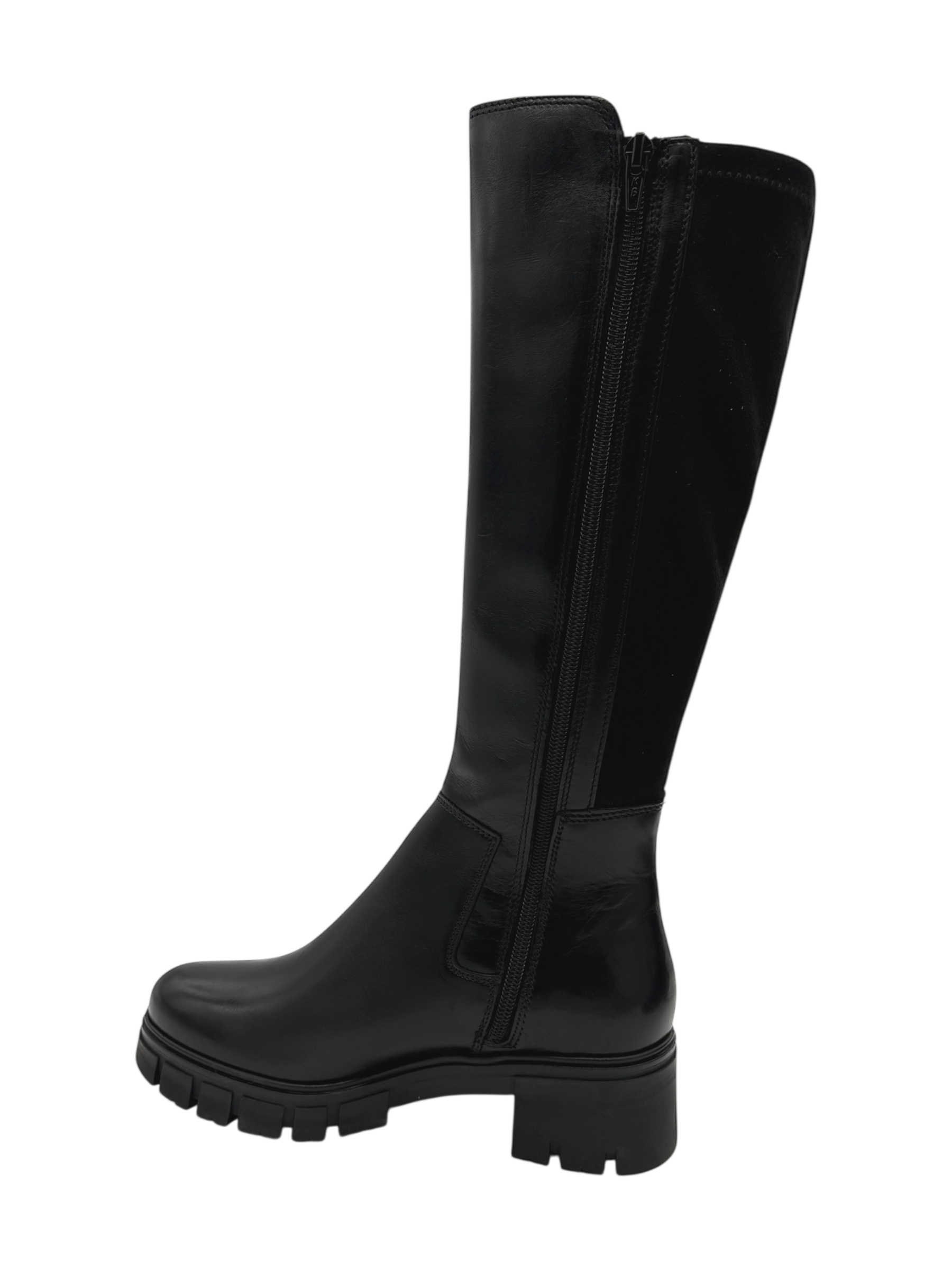 Stivale pelle donna Janet & Janet Black -J533-