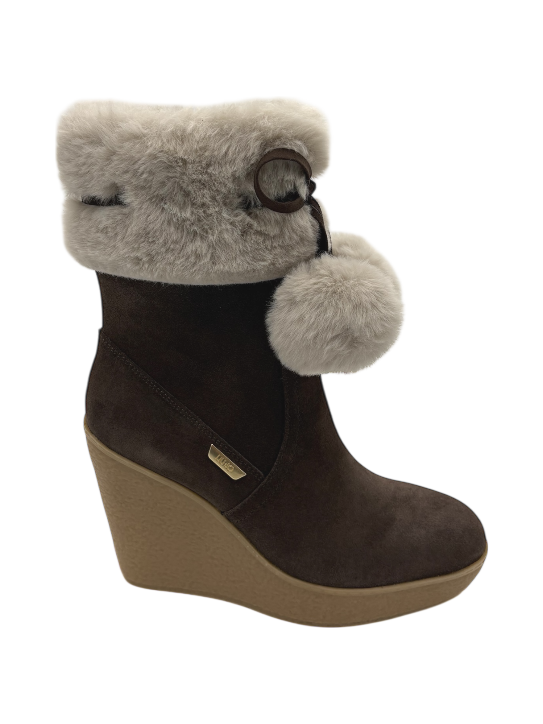 Stivale zeppa LIUJO Ebano  - Rania 01 -