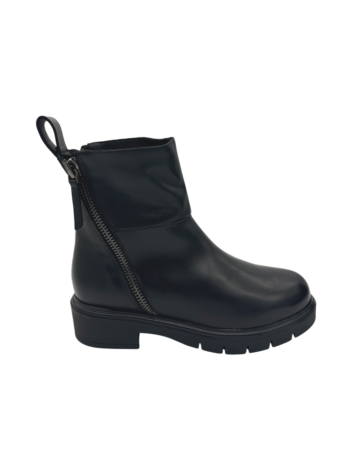 Stivaletto donna Albano 4368 in pelle nera
