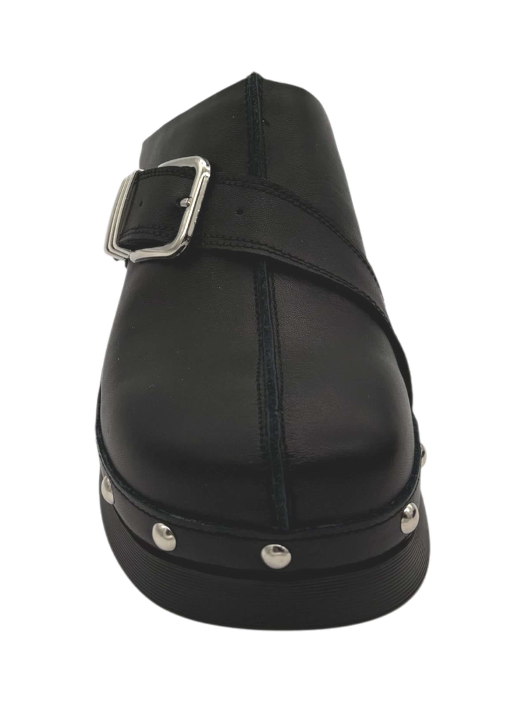 Sabot Donna CULT Muse 4743 in Pelle Nera con Borchie