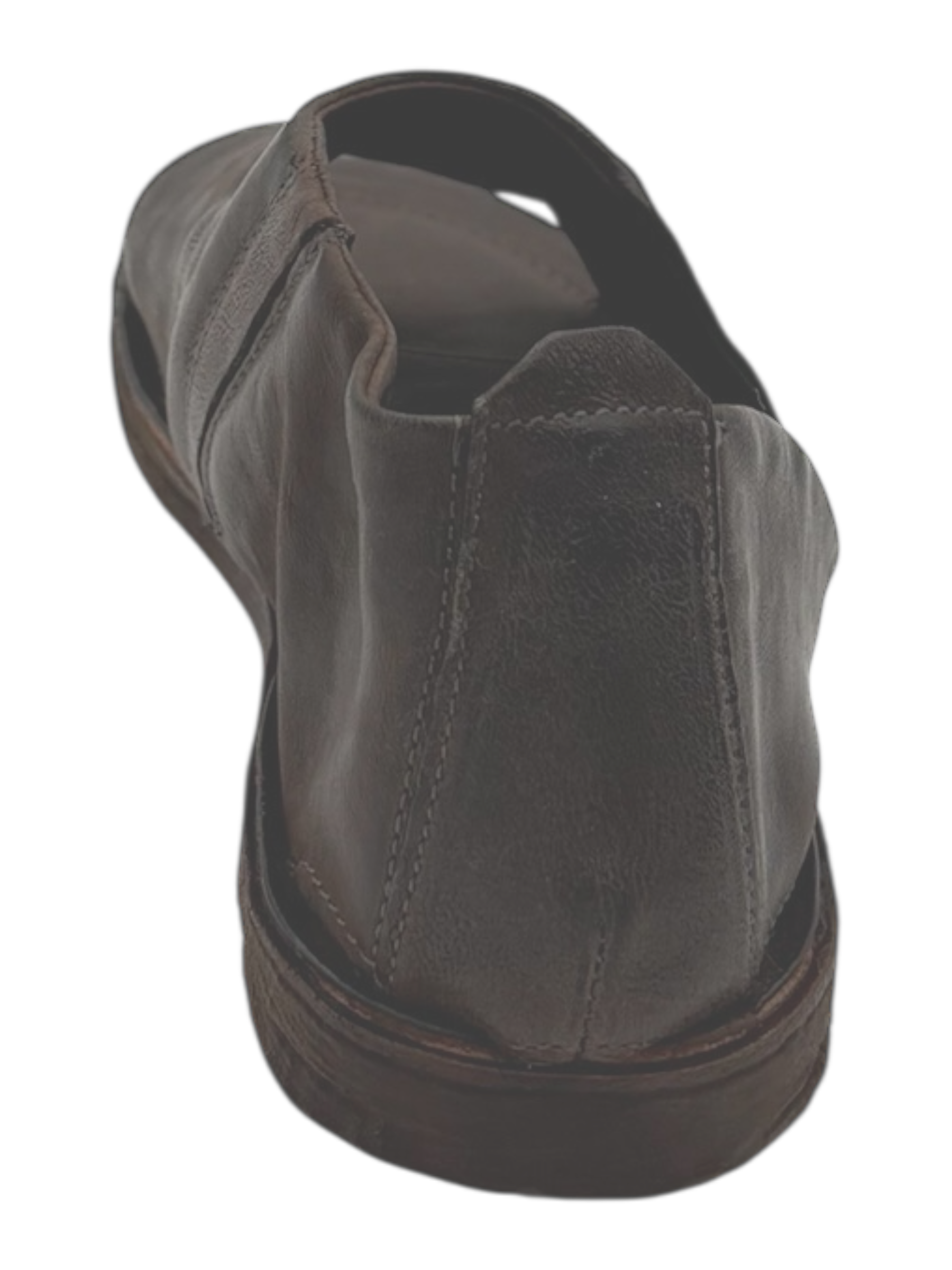 Sandalo pelle donna AS98 Ebano - A16074 -