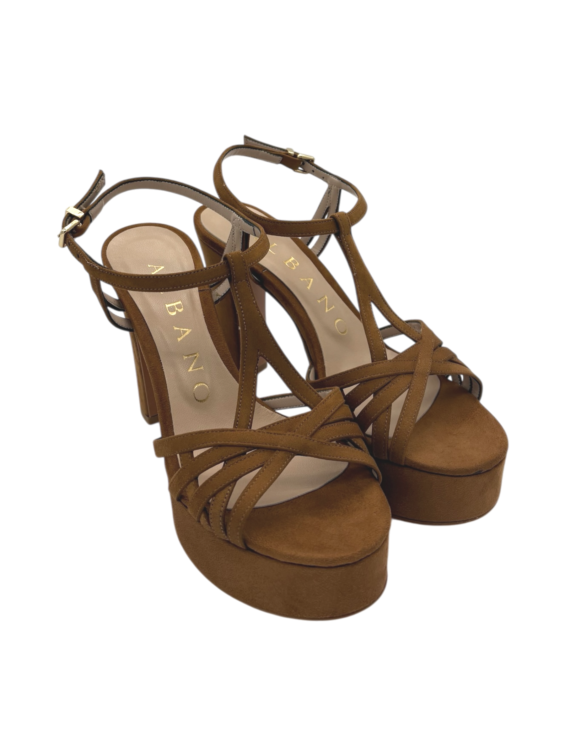 Sandalo donna Albano Cuoio -5588-