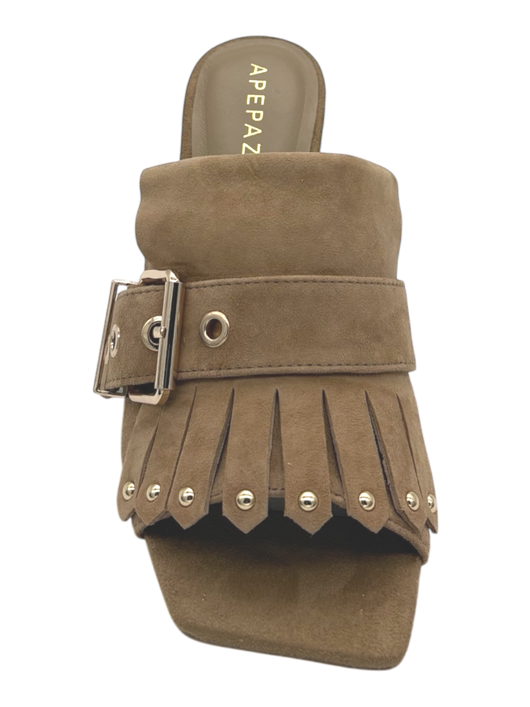 Sandalo pelle donna Apepazza Cognac - Freesia 01-