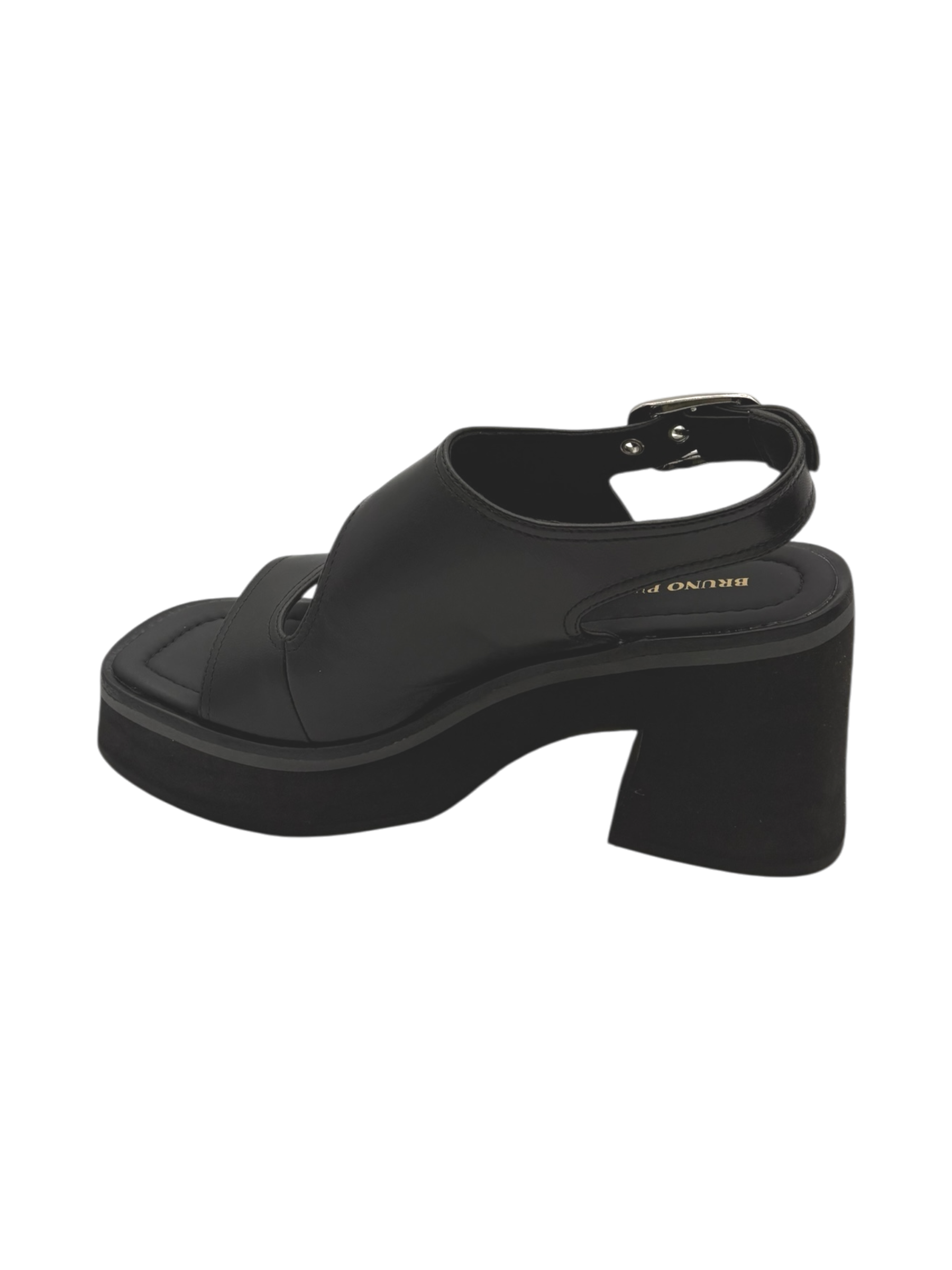 Sandalo pelle donna Bruno Premi Nero  - BN6703X -