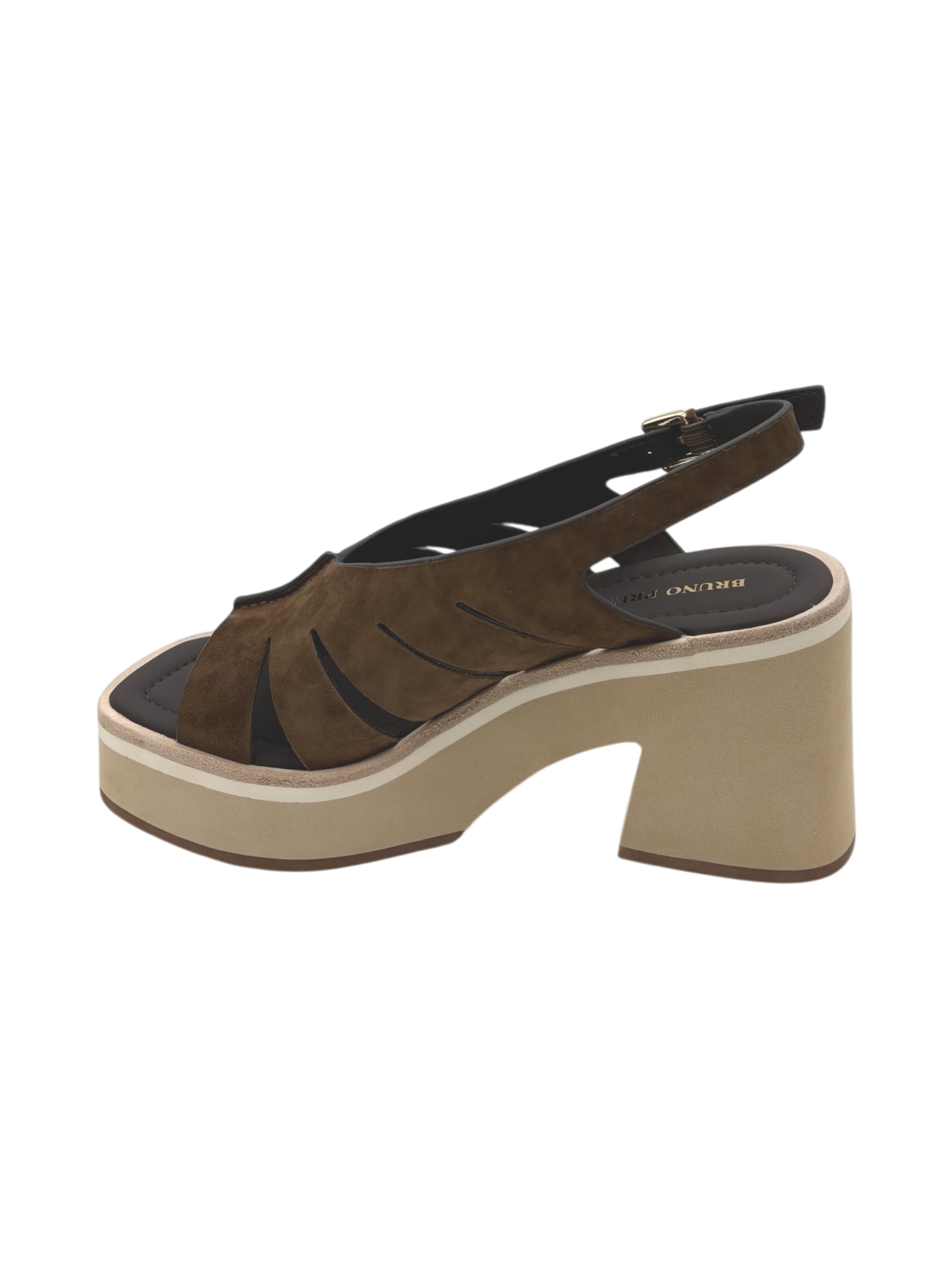 Sandalo pelle donna Bruno Premi Tabacco - BN6708X -