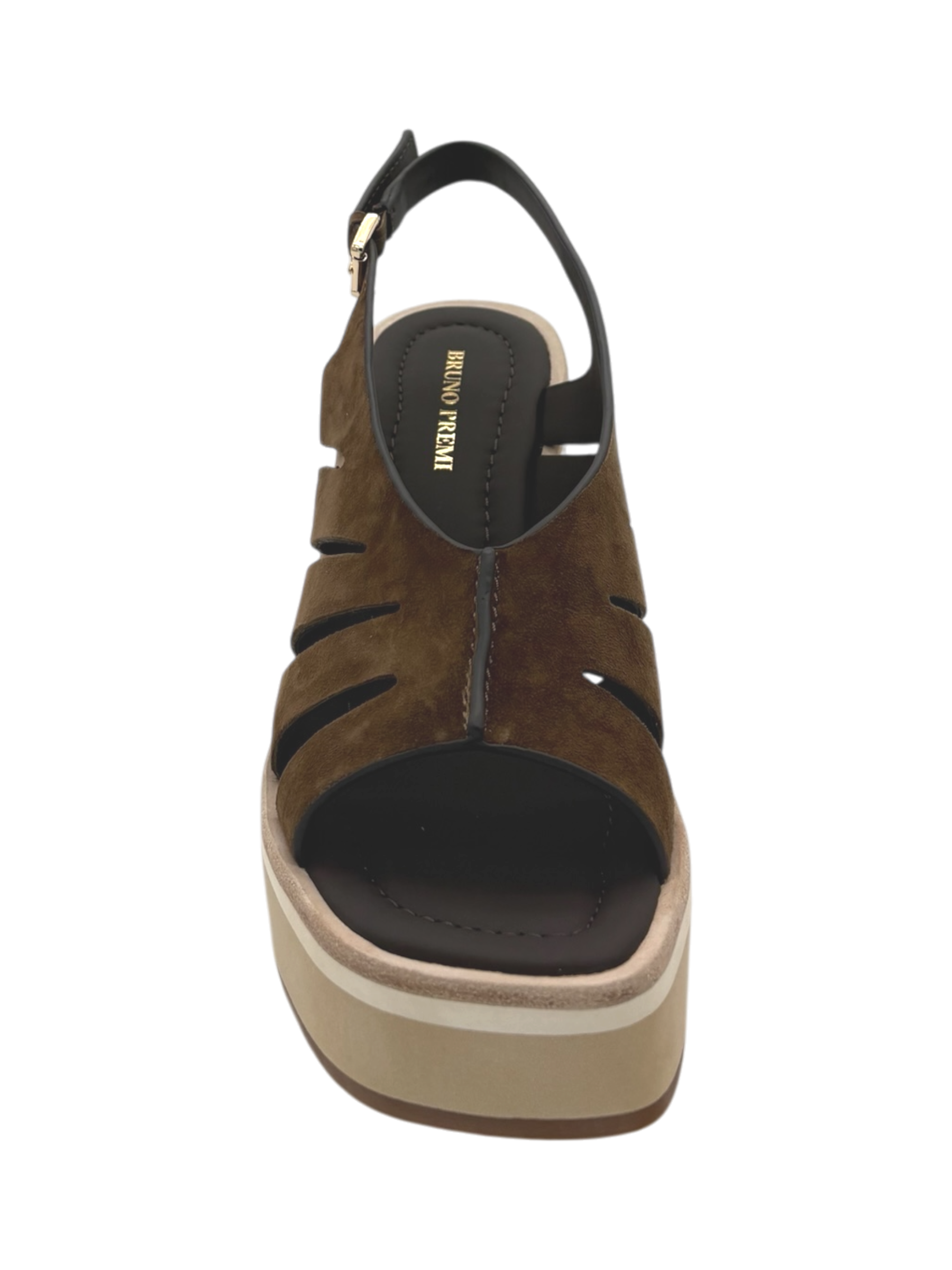 Sandalo pelle donna Bruno Premi Tabacco - BN6708X -