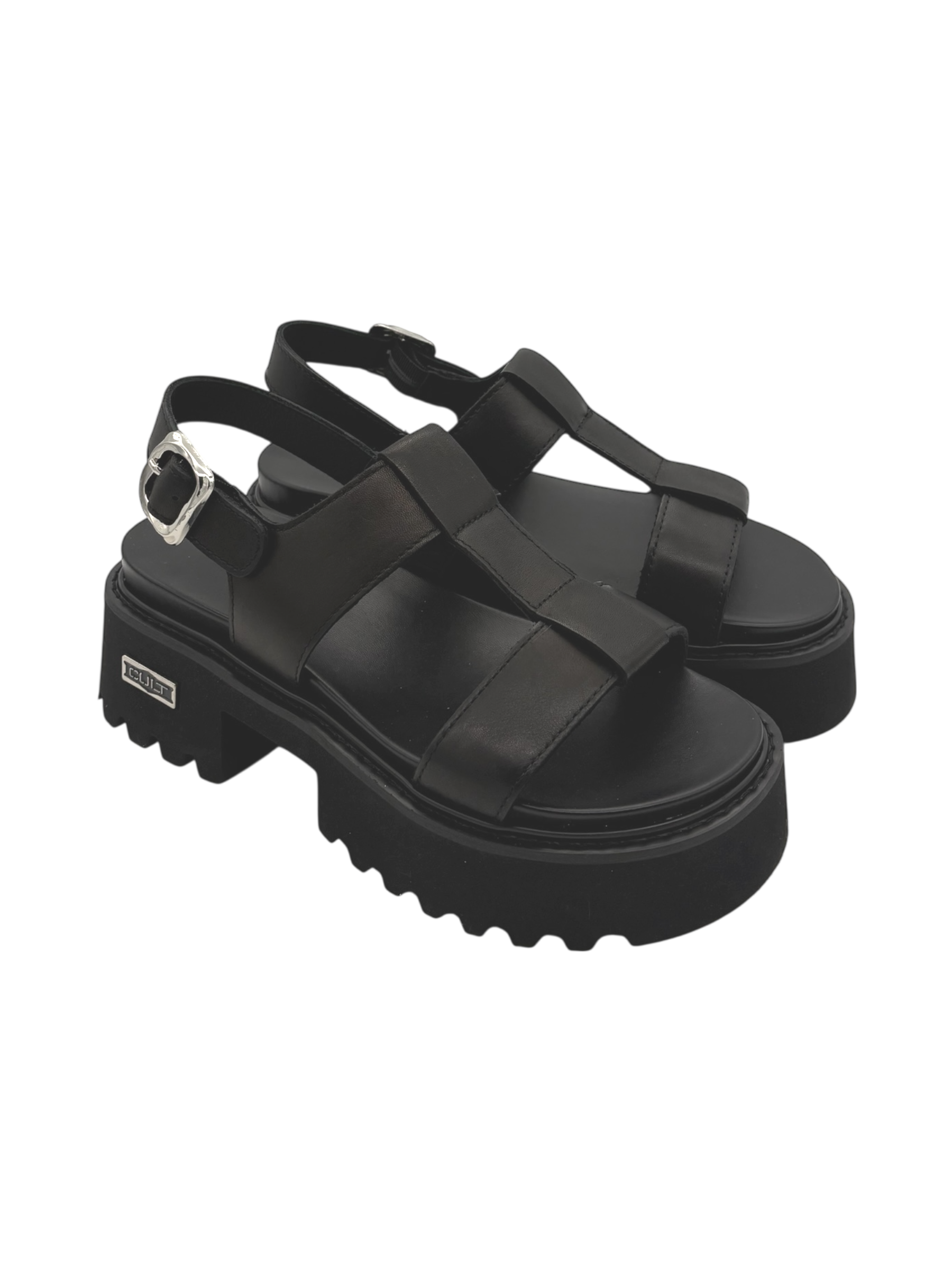 Sandalo pelle donna CULT Black - Cher 4734 -