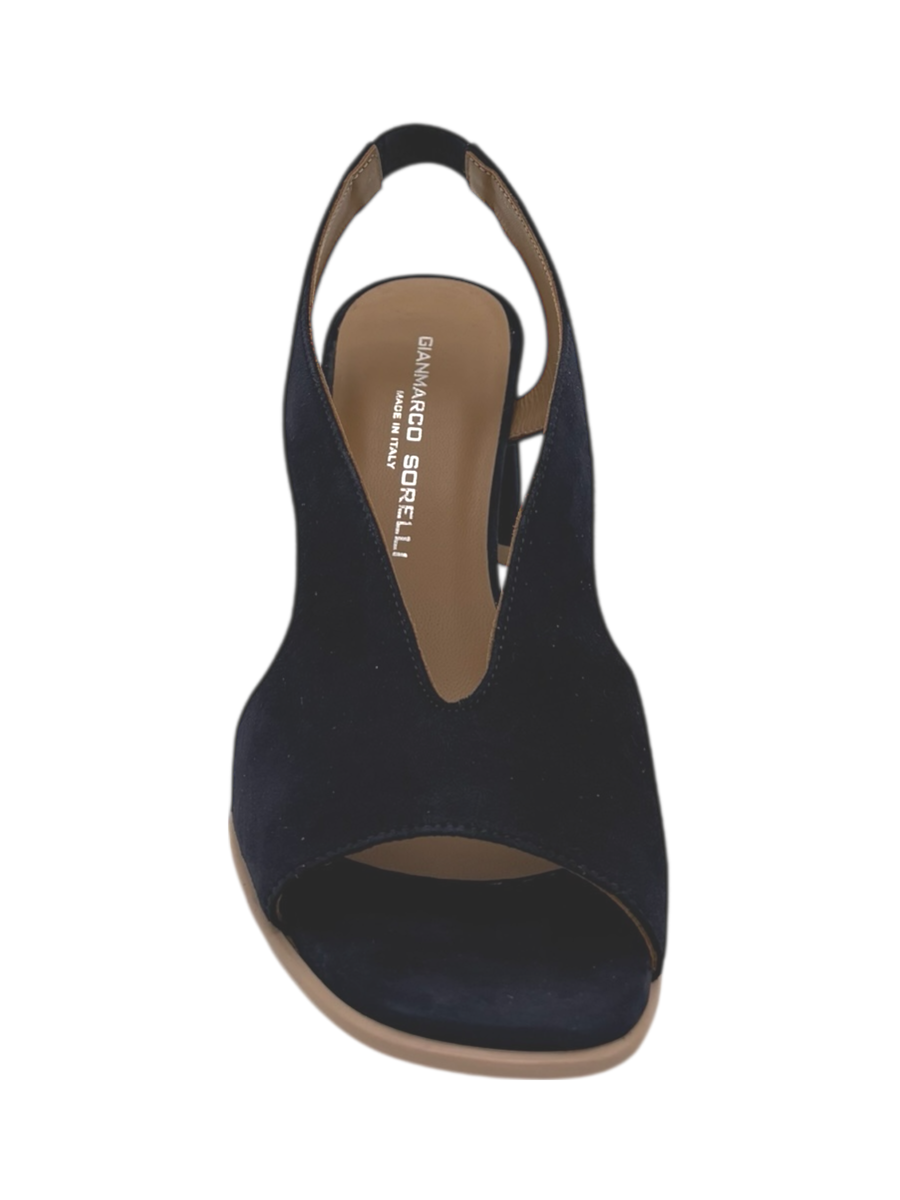 Sandalo camoscio donna GIANMARCO SORELLI Blu -3074-
