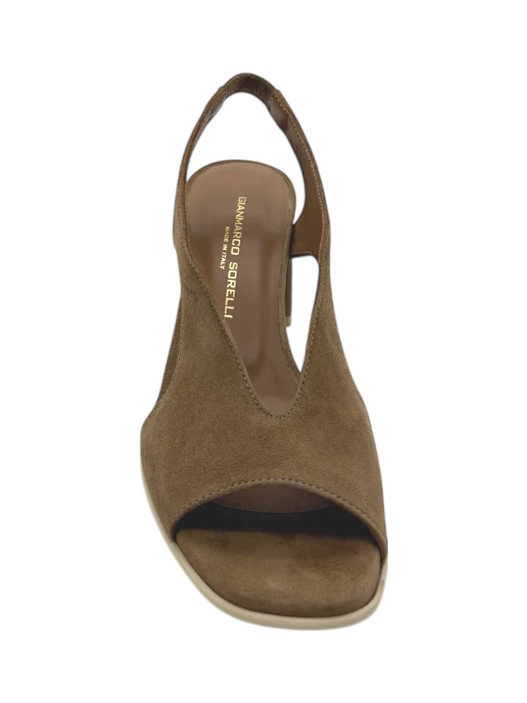 Sandalo camoscio donna GIANMARCO SORELLI Cuoio -3074-