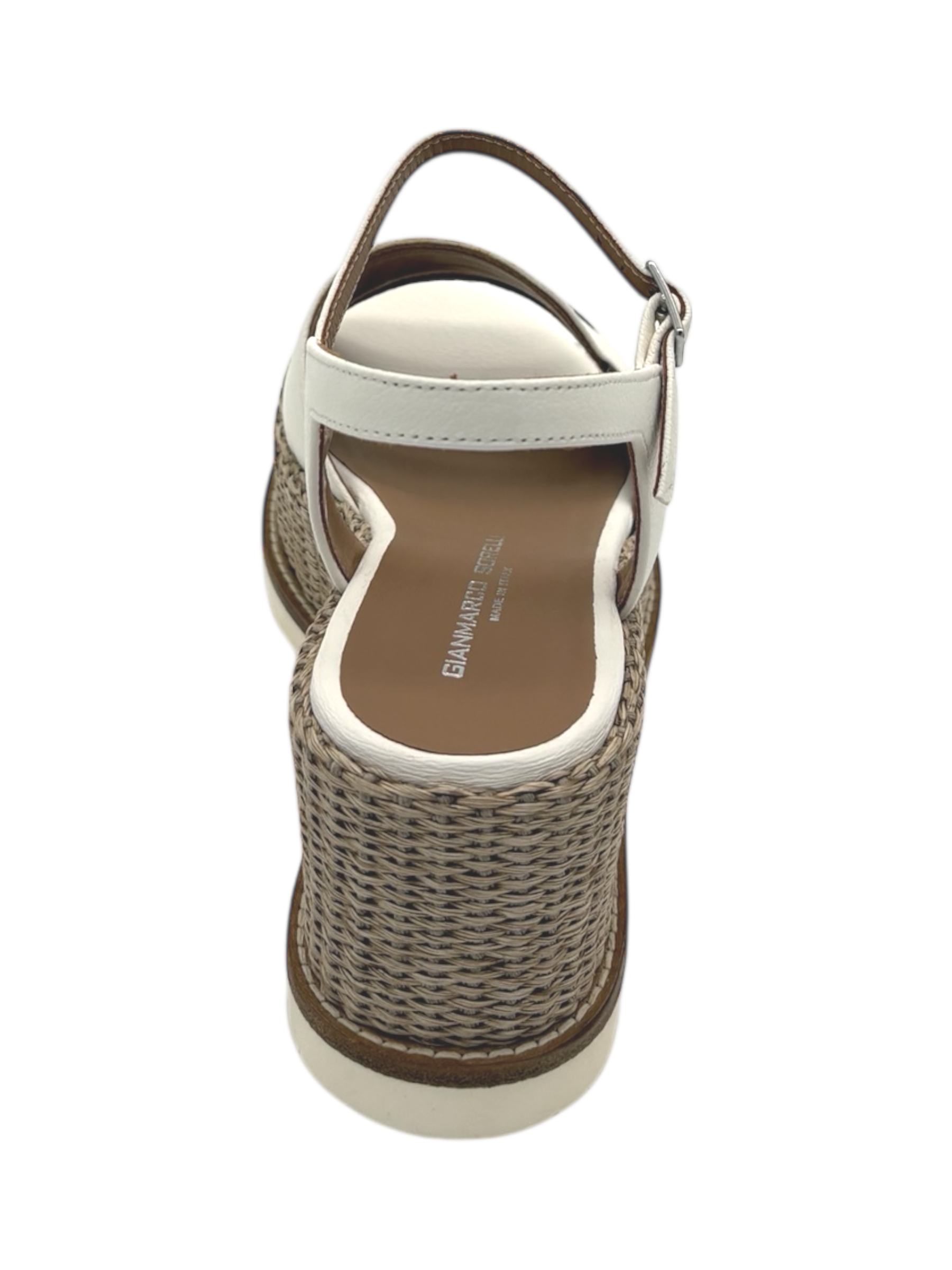 Sandalo pelle donna GIANMARCO SORELLI Pasman Bianco - 3033 Jil-