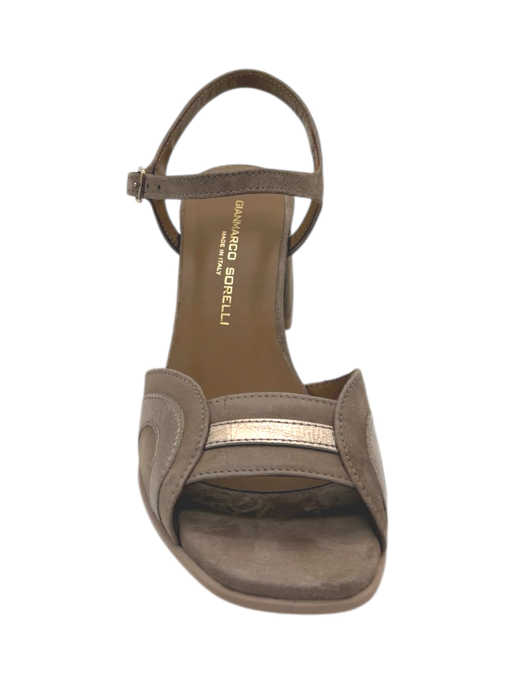 Sandalo camoscio donna GIANMARCO SORELLI Castoro -2067 Flow-