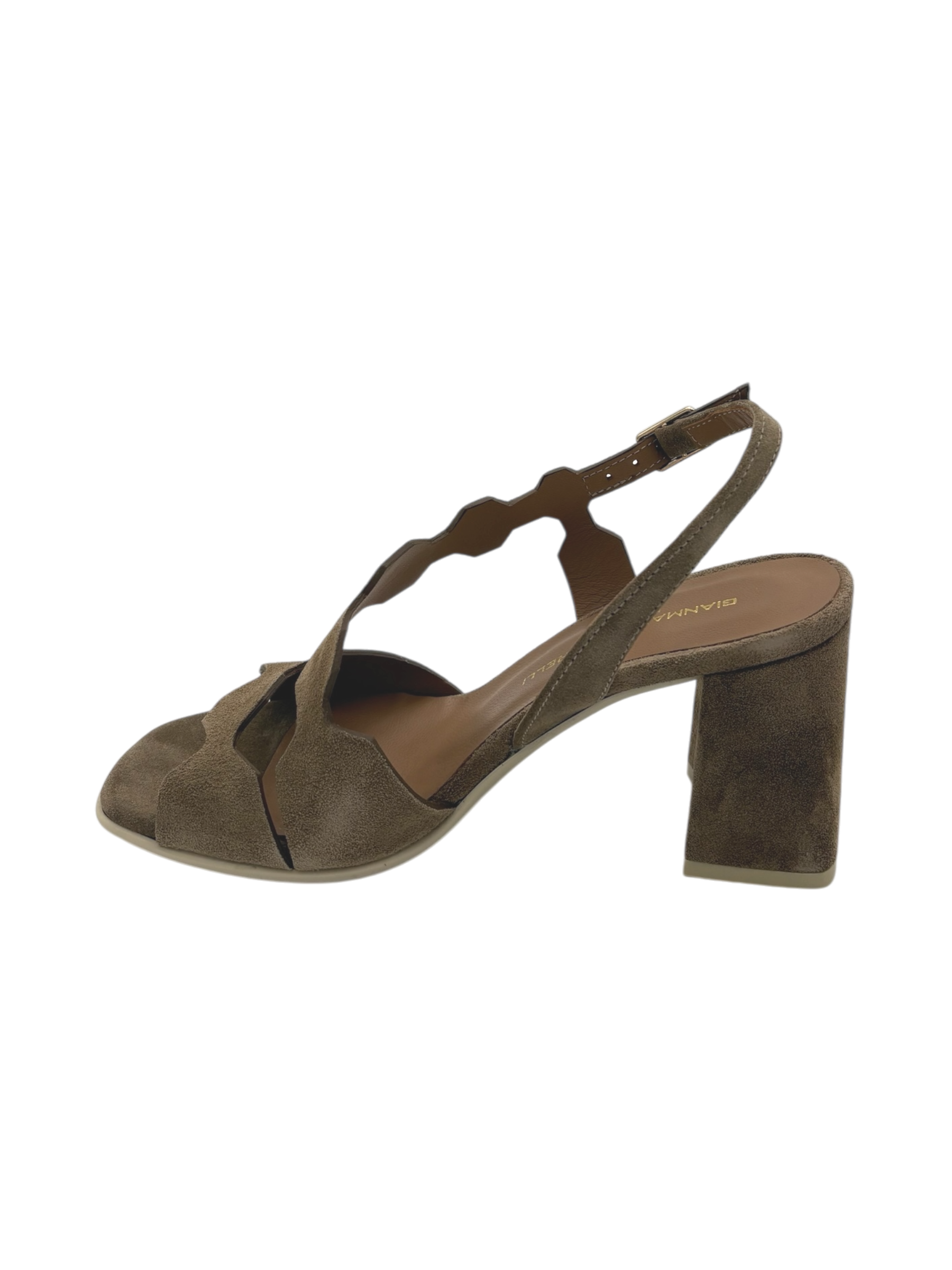 Sandalo camoscio donna GIANMARCO SORELLI Daino -3057 Flex-