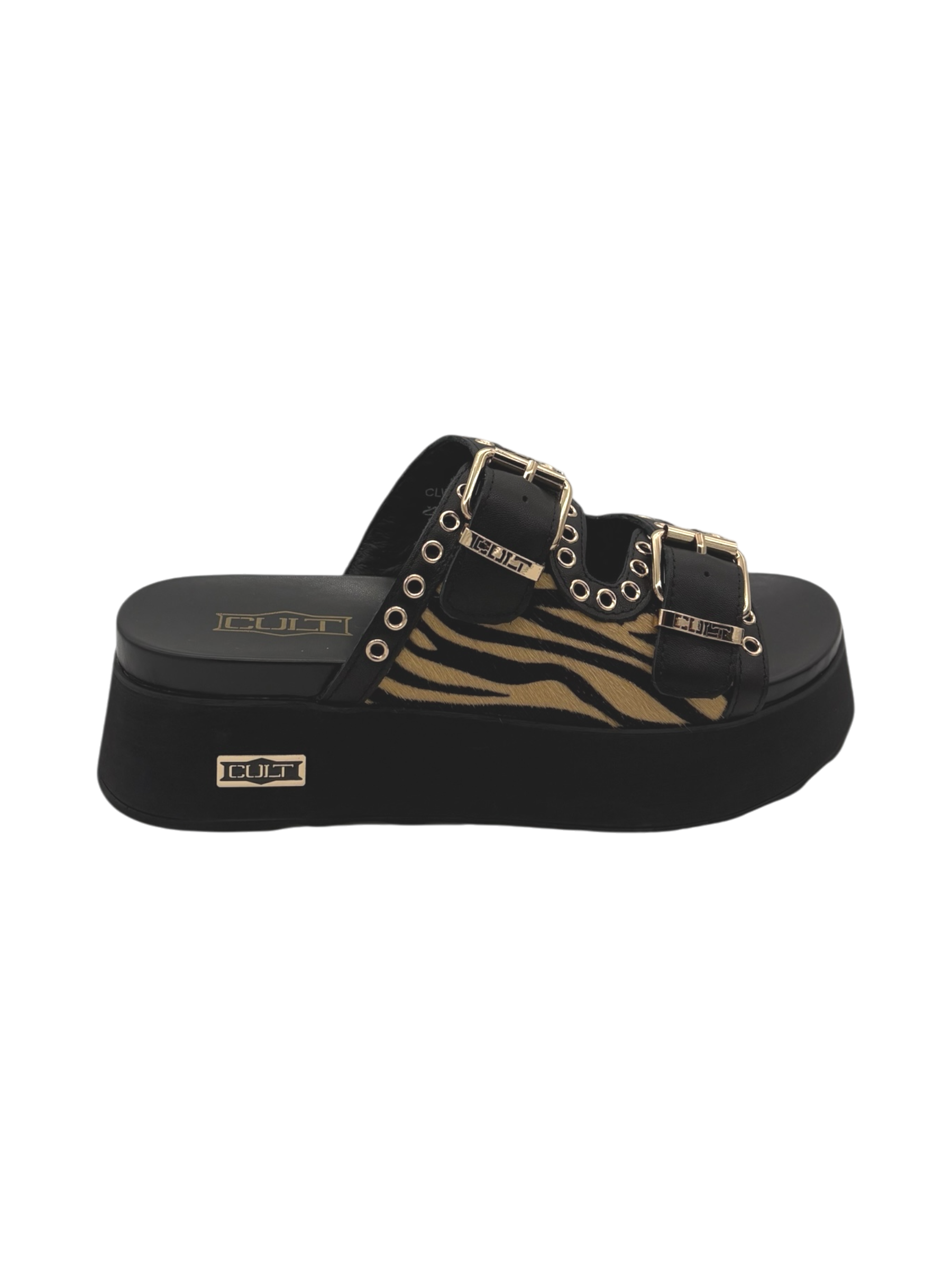 Sandalo pelle donna CULT Zebra - Janis 4306 -