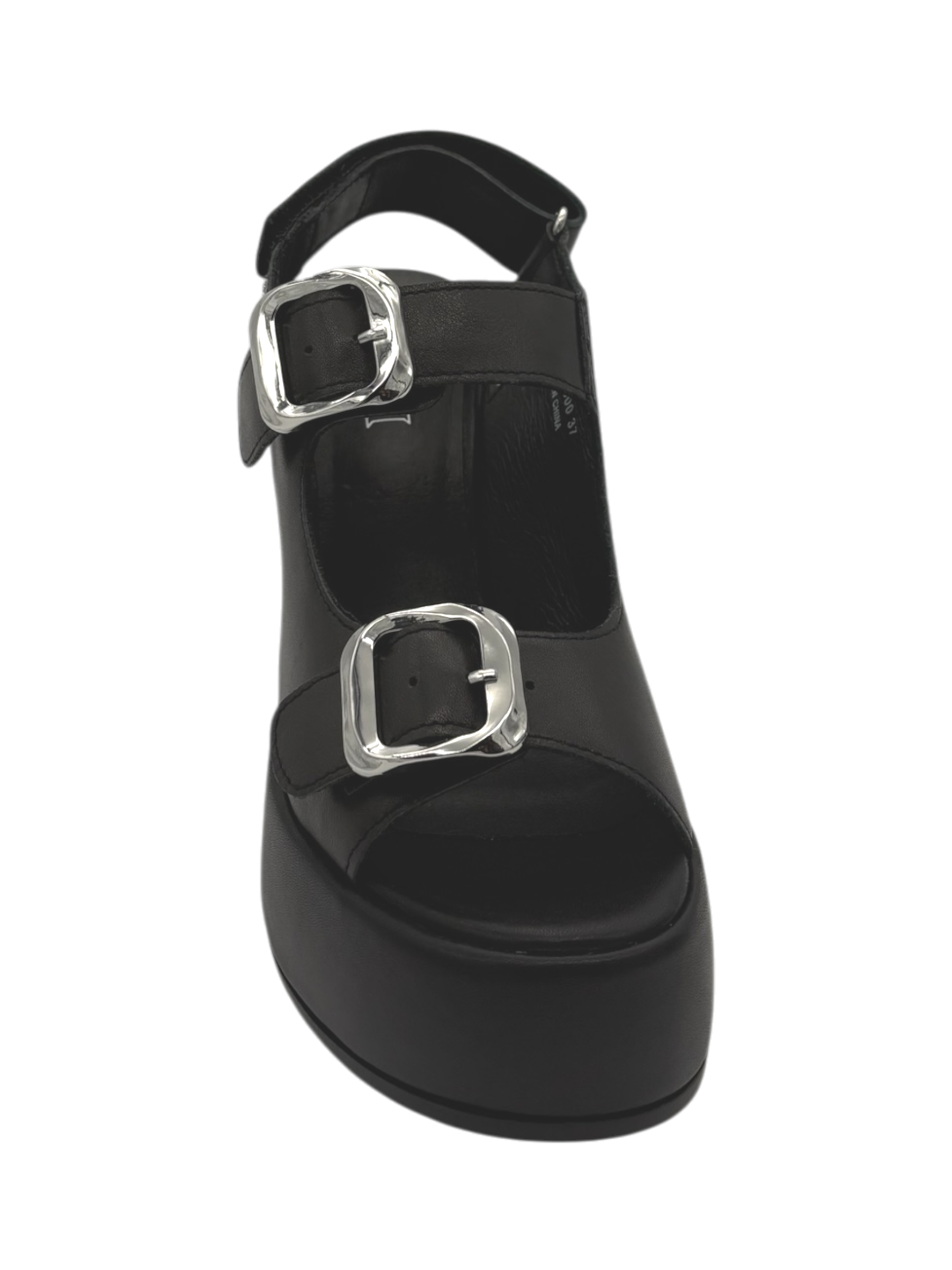 Sandalo pelle donna CULT Black -Bjork 4506-