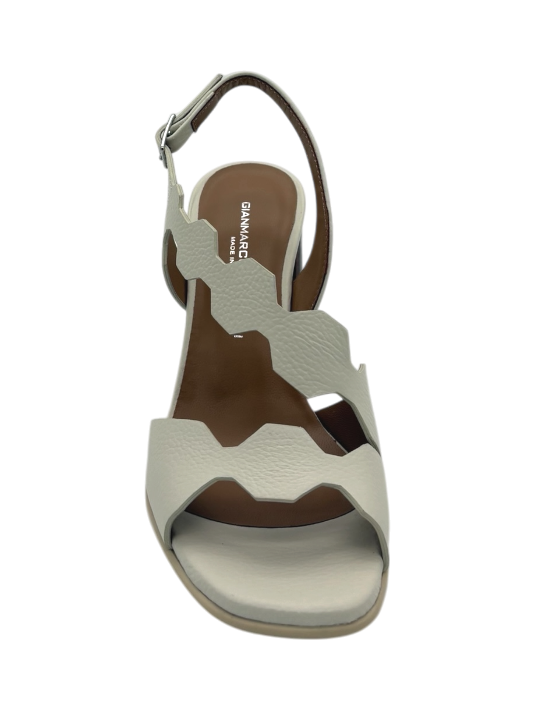 Sandalo pelle donna GIANMARCO SORELLI Latte -3057 Flex-
