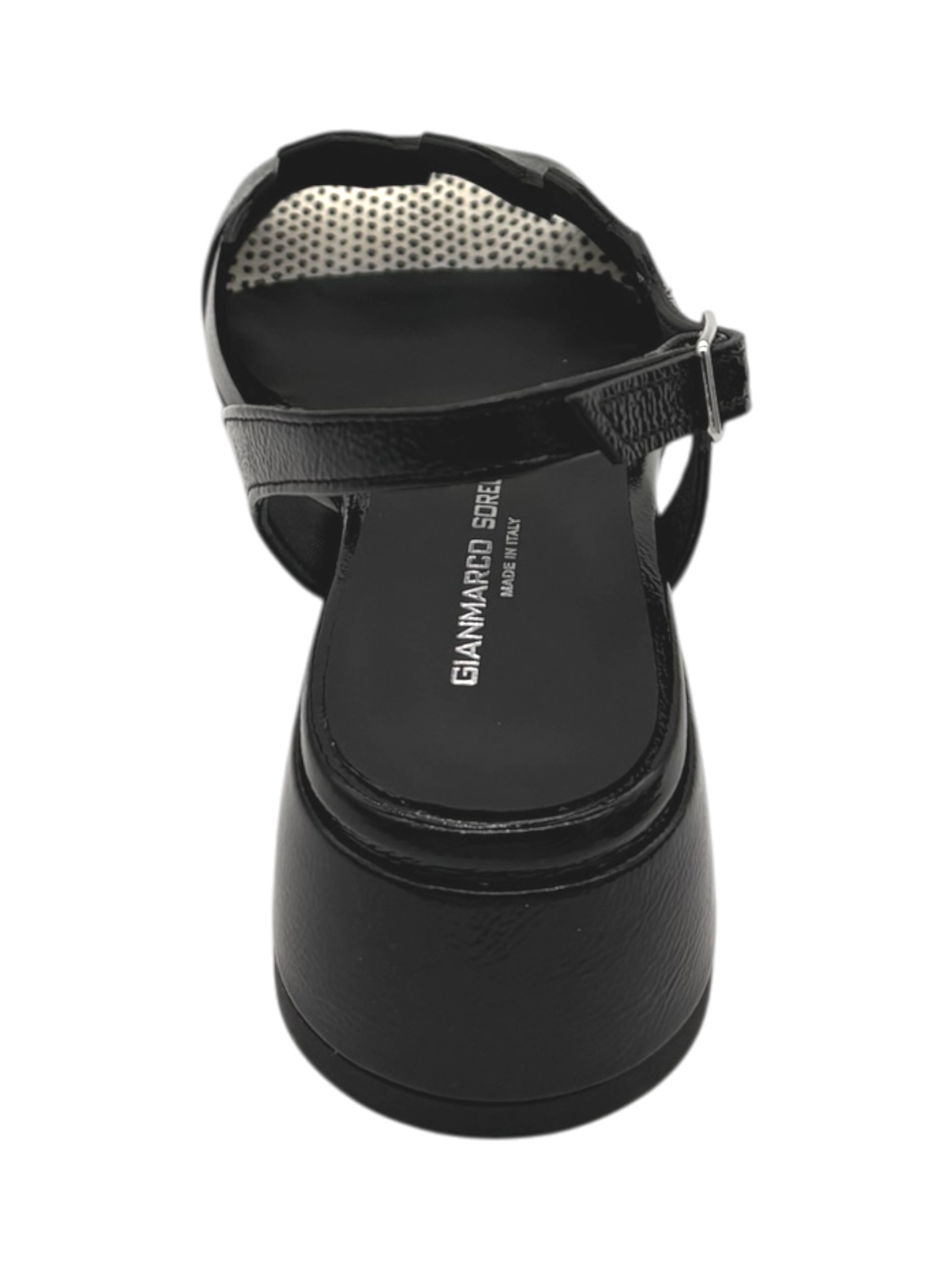 Sandalo pelle donna GIANMARCO SORELLI Nero -3057 Riva-