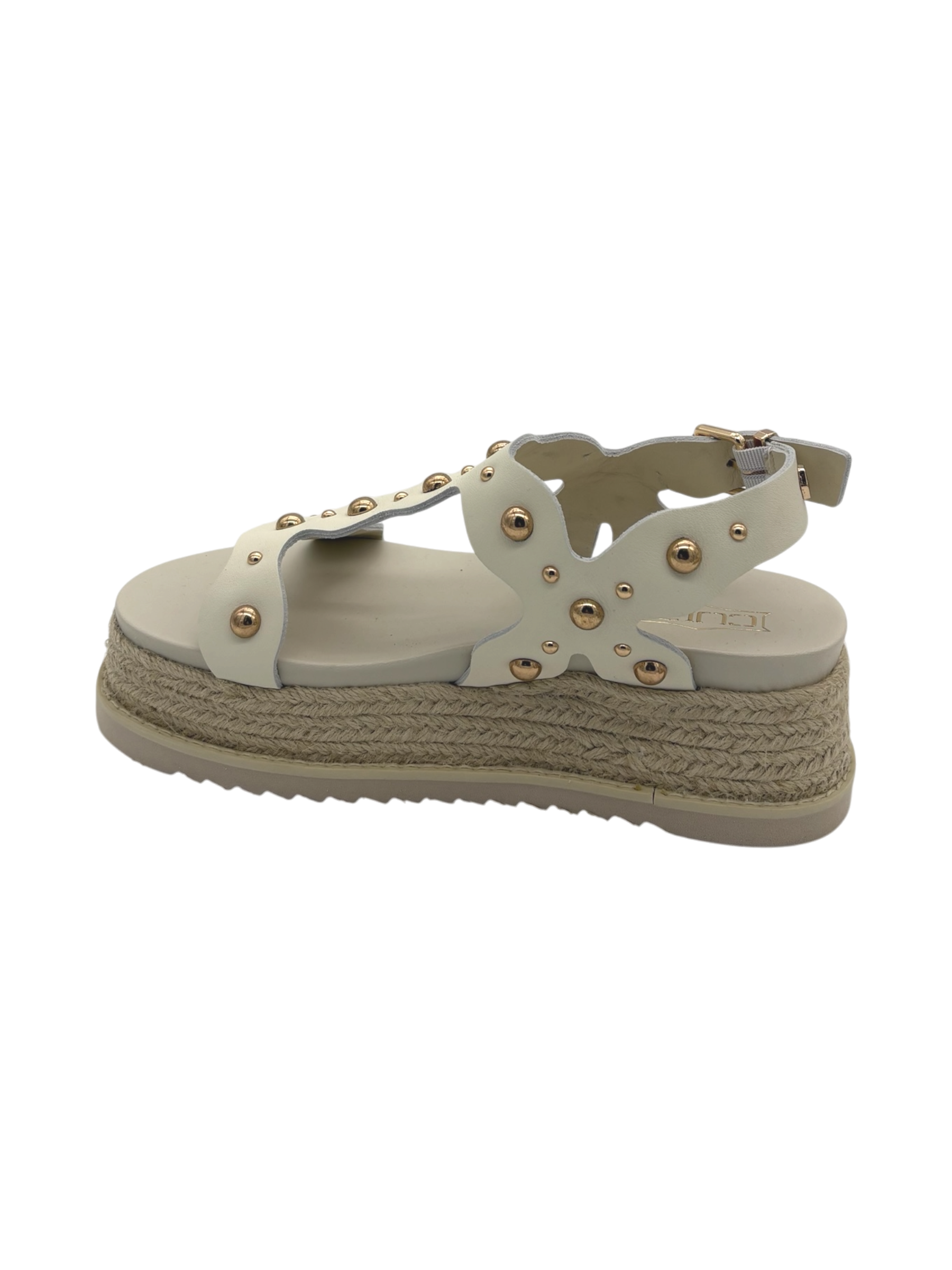 Sandalo pelle donna CULT Avorio - Doja 4736