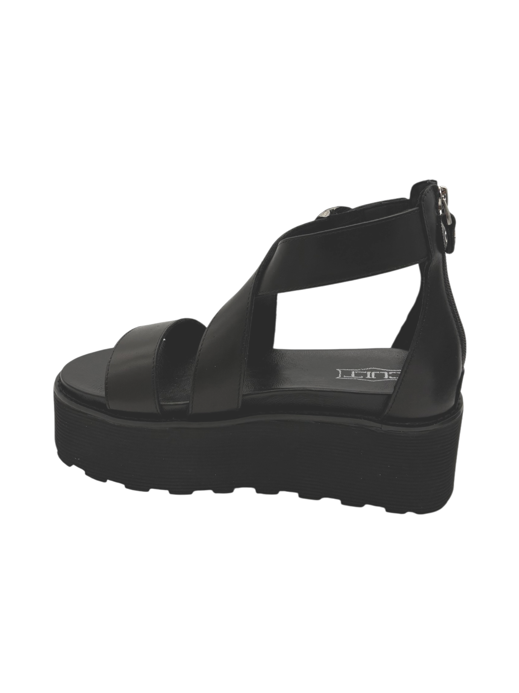 Sandalo Donna CULT Nancy 4747 in Pelle Nera