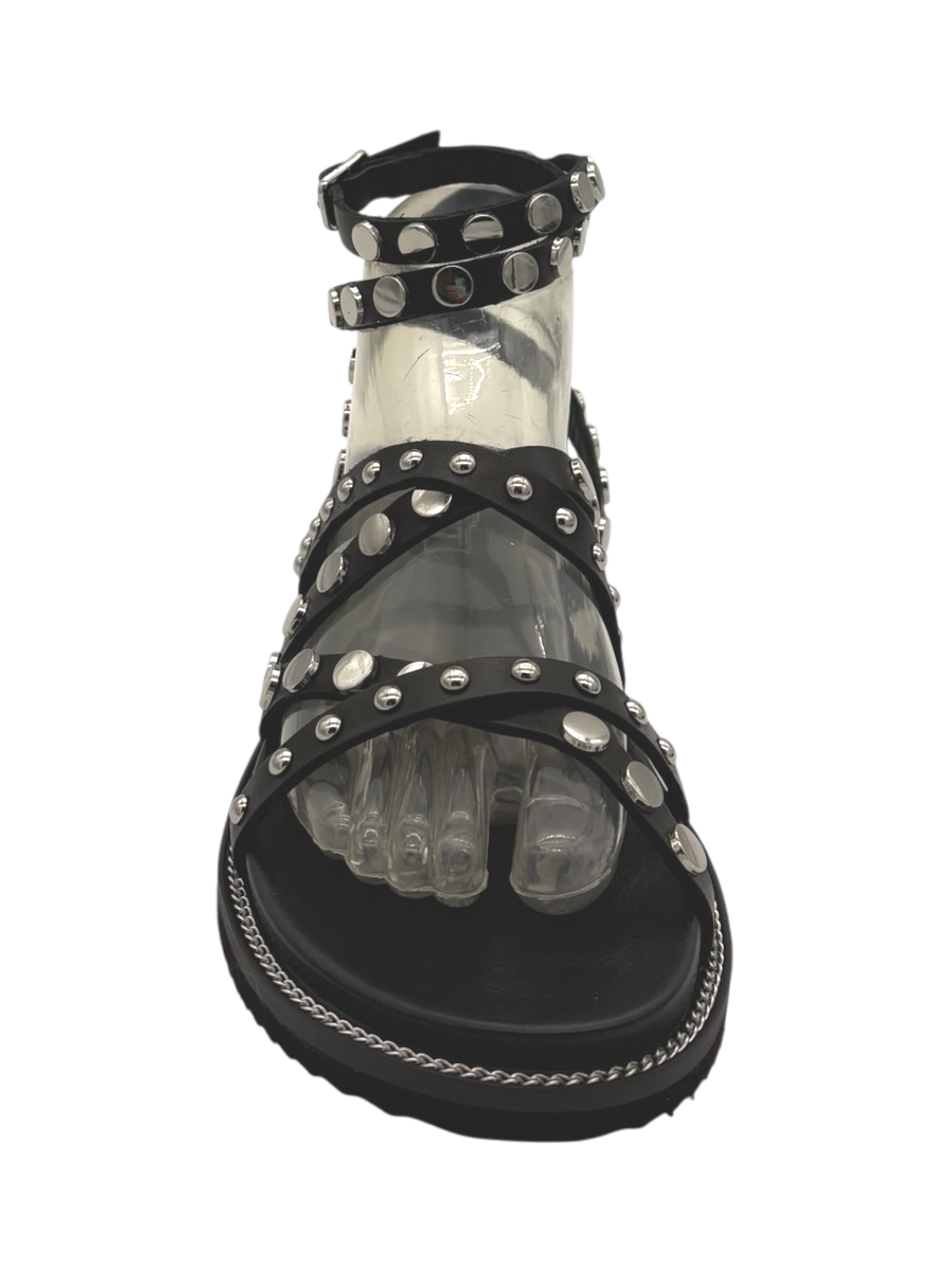 Sandalo Donna CULT Roshelle 3886 in Pelle Nera