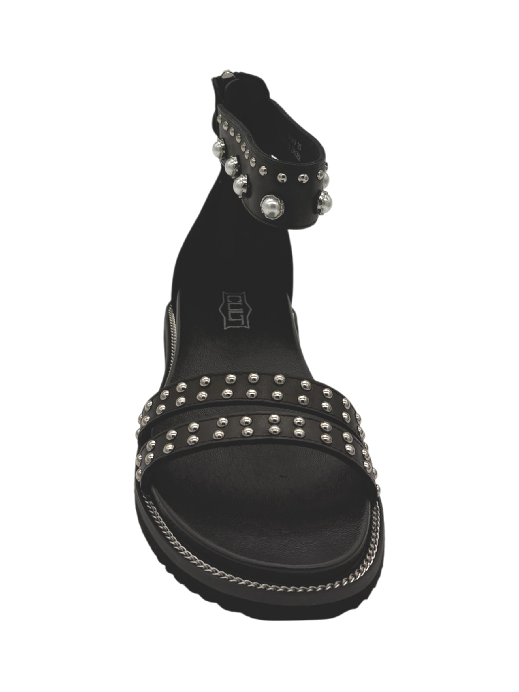 Sandalo Donna CULT Roshelle 4756 in Pelle Nera