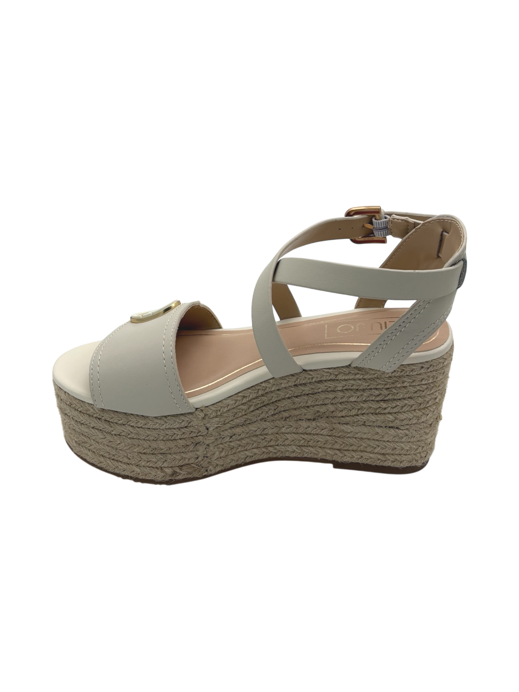 Sandalo zeppa LIUJO Milk  - Bali 01 -