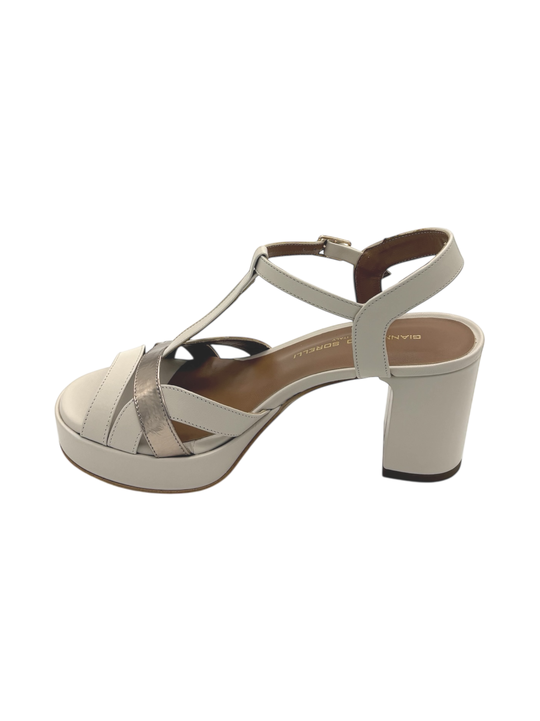Sandalo donna GIANMARCO SORELLI Softy milk -2131 Sara-
