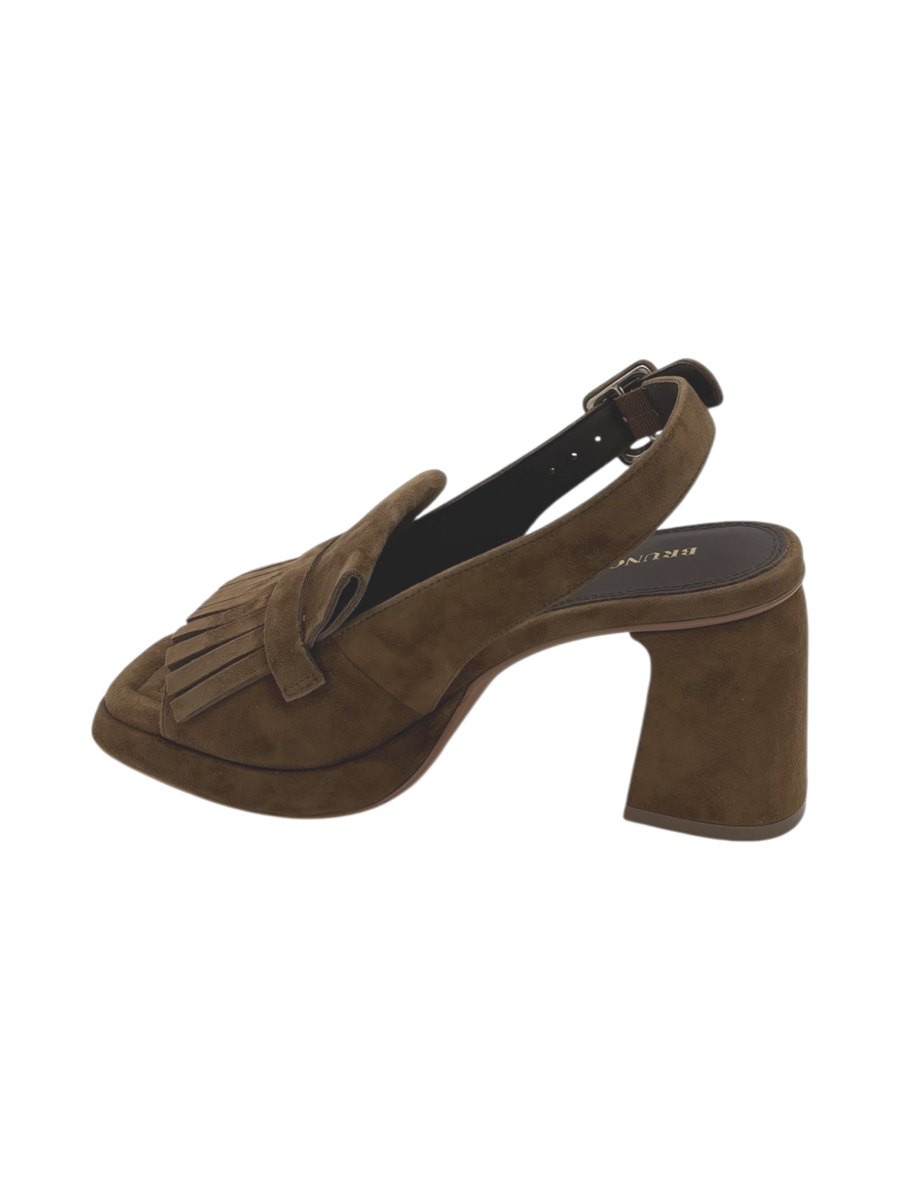 Sandalo pelle donna Bruno Premi Tabacco - BN5203X -