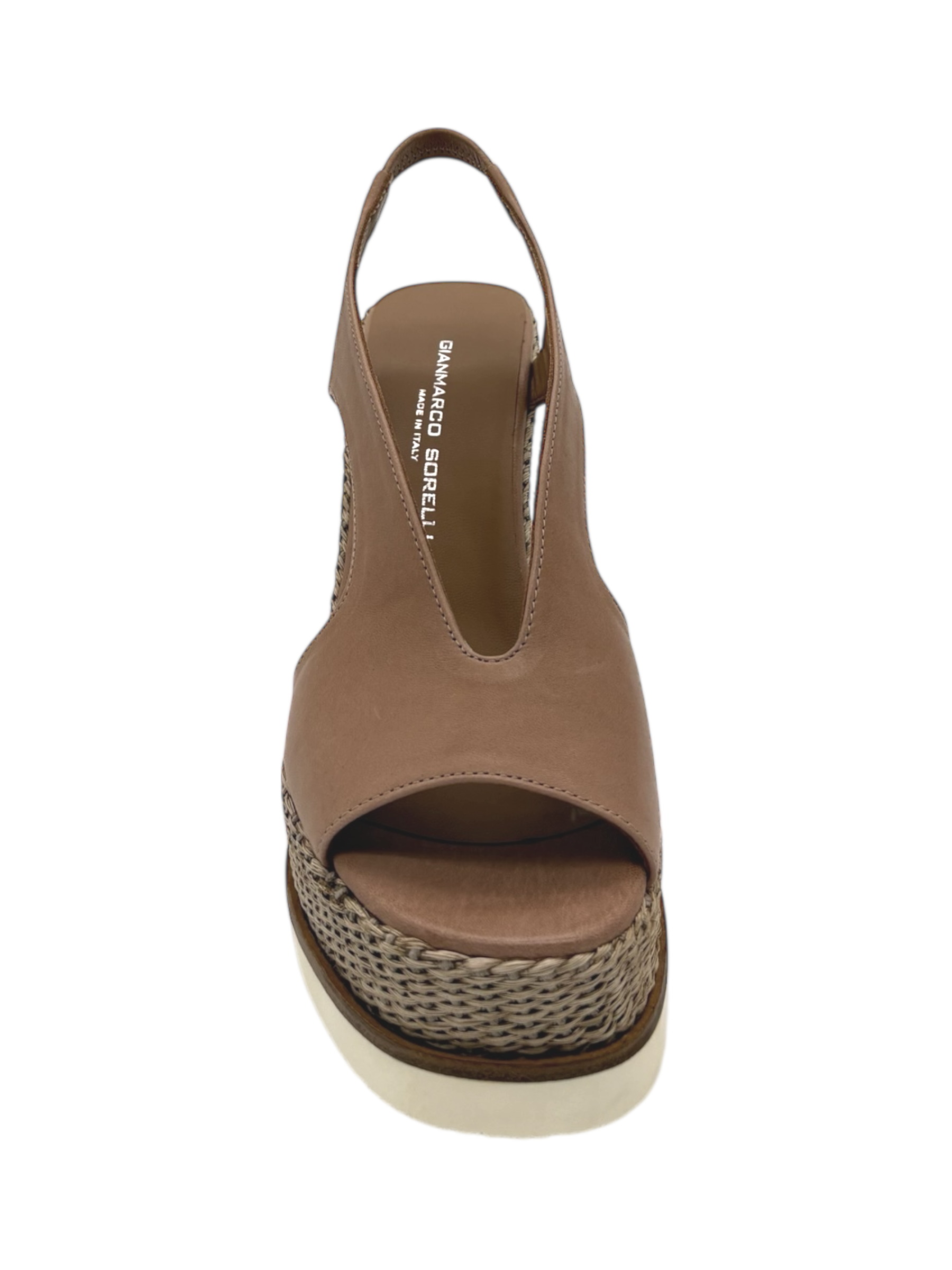 Sandalo pelle donna GIANMARCO SORELLI Biscotto -2164 vale -