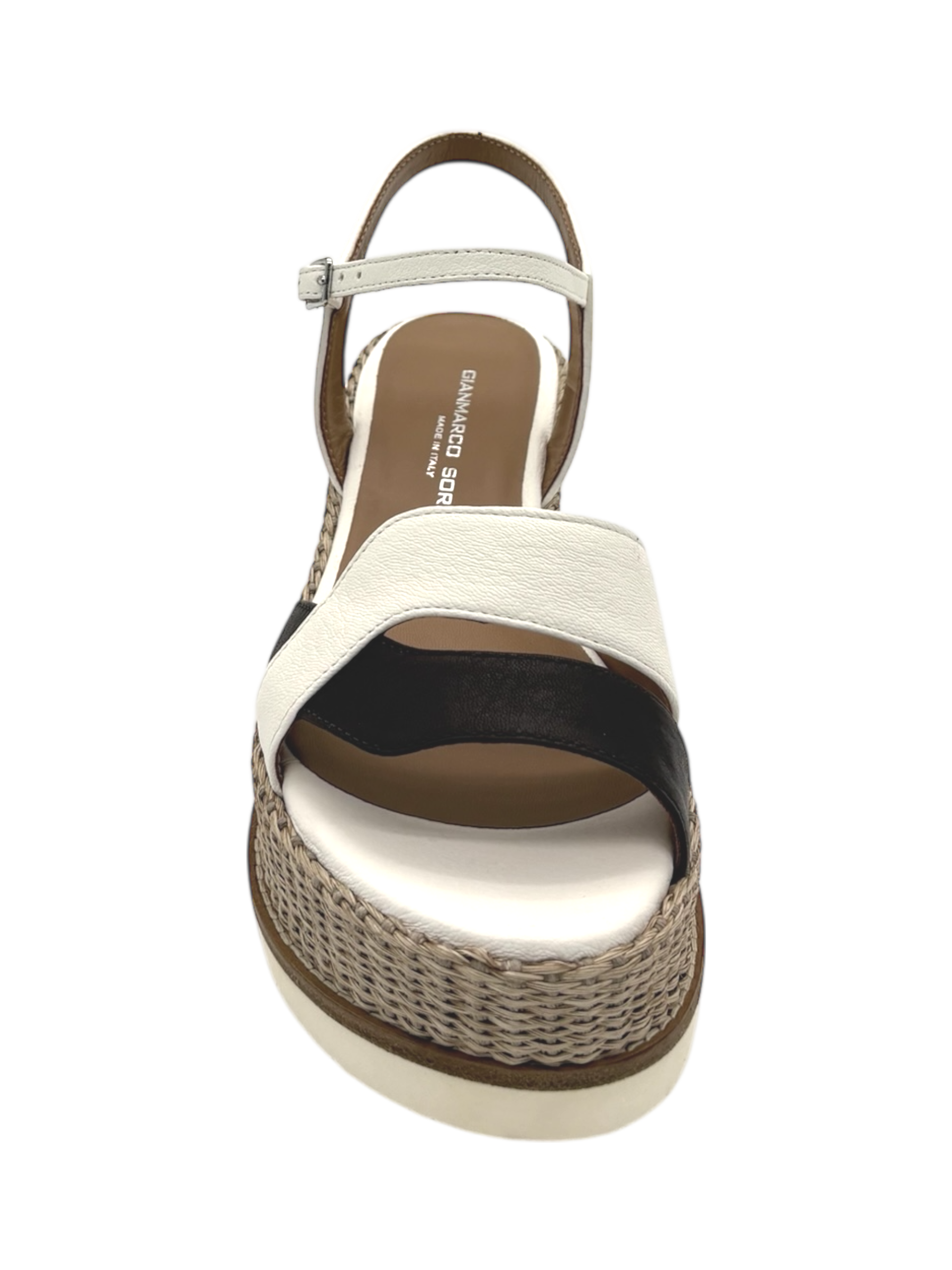 Sandalo pelle donna GIANMARCO SORELLI Pasman Bianco - 3033 Jil-