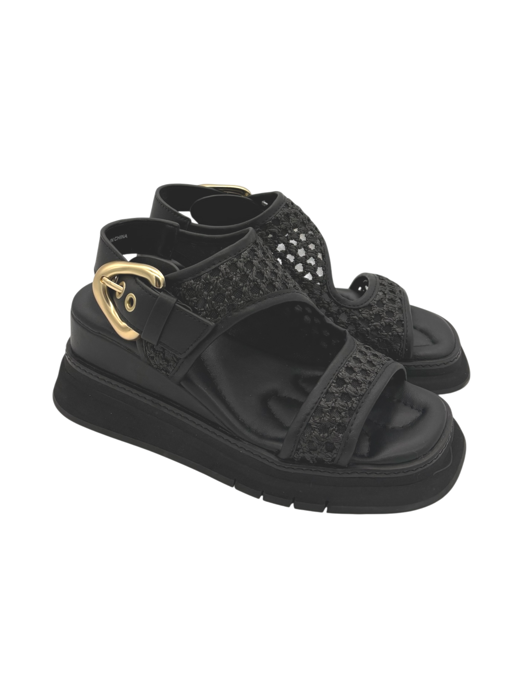 Sandalo pelle donna GIO+ Black Dafne 08C