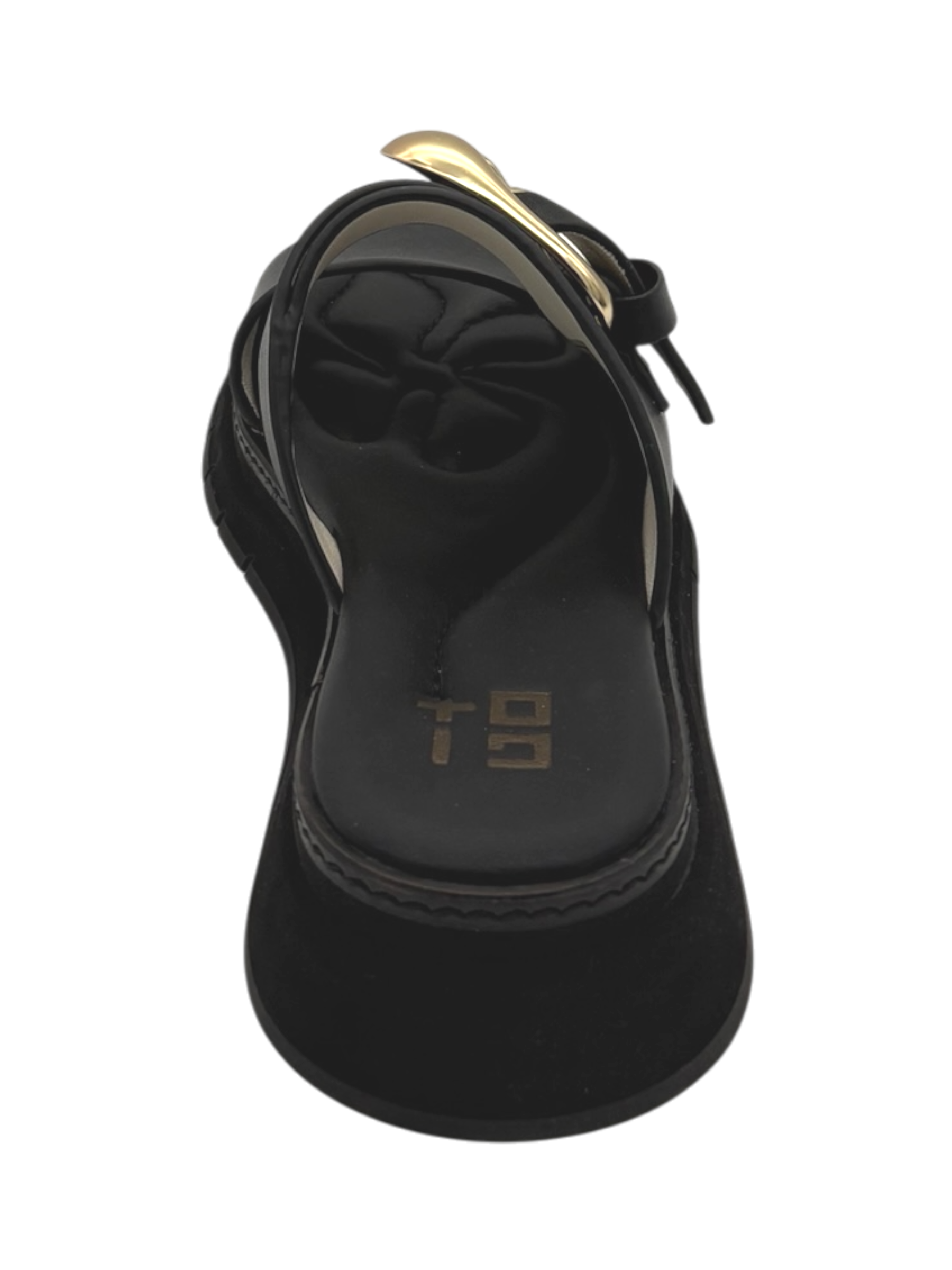 Sandalo pelle donna GIO+ Black Malva 01A