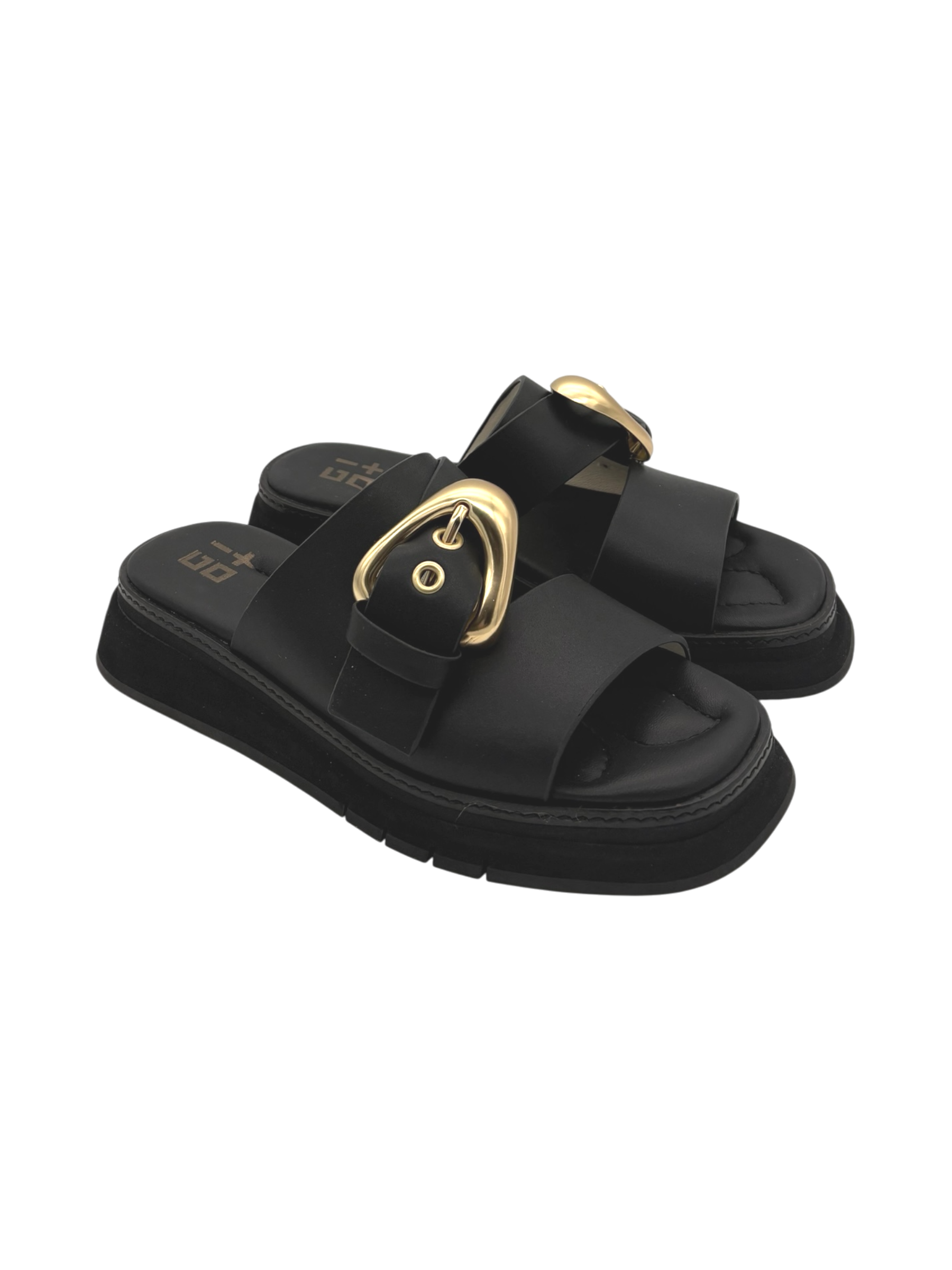 Sandalo pelle donna GIO+ Black Malva 01A