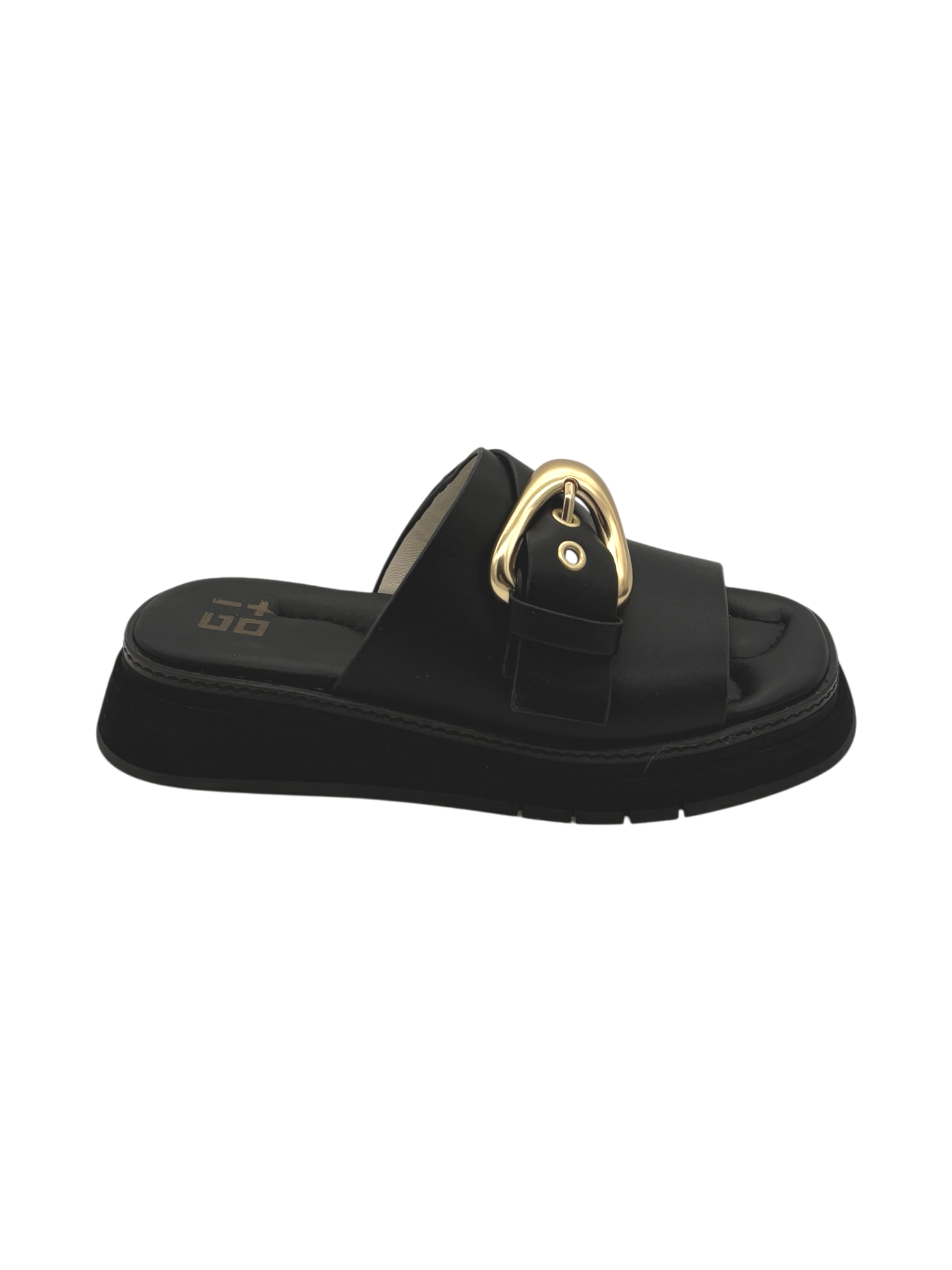 Sandalo pelle donna GIO+ Black Malva 01A