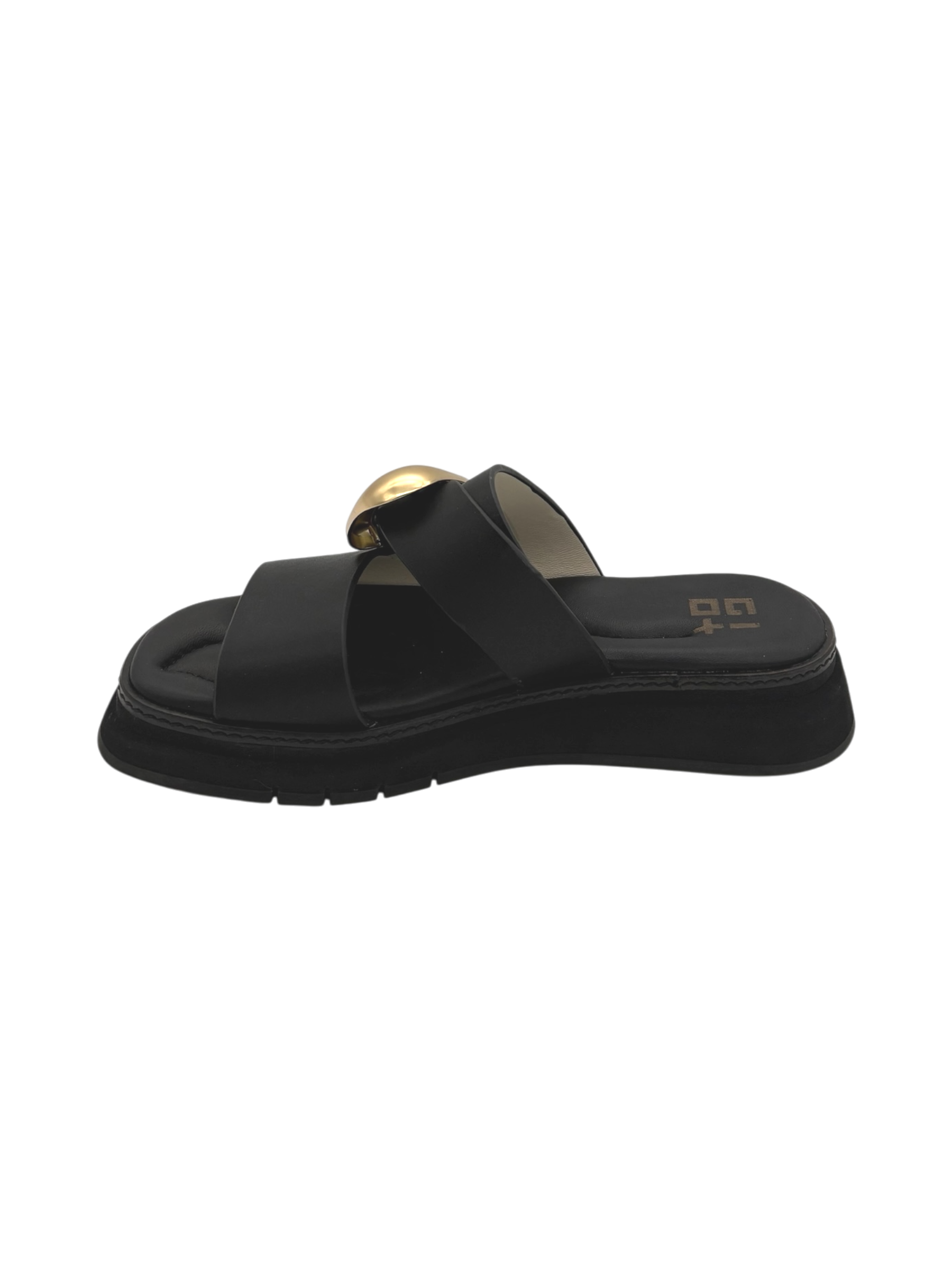 Sandalo pelle donna GIO+ Black Malva 01A