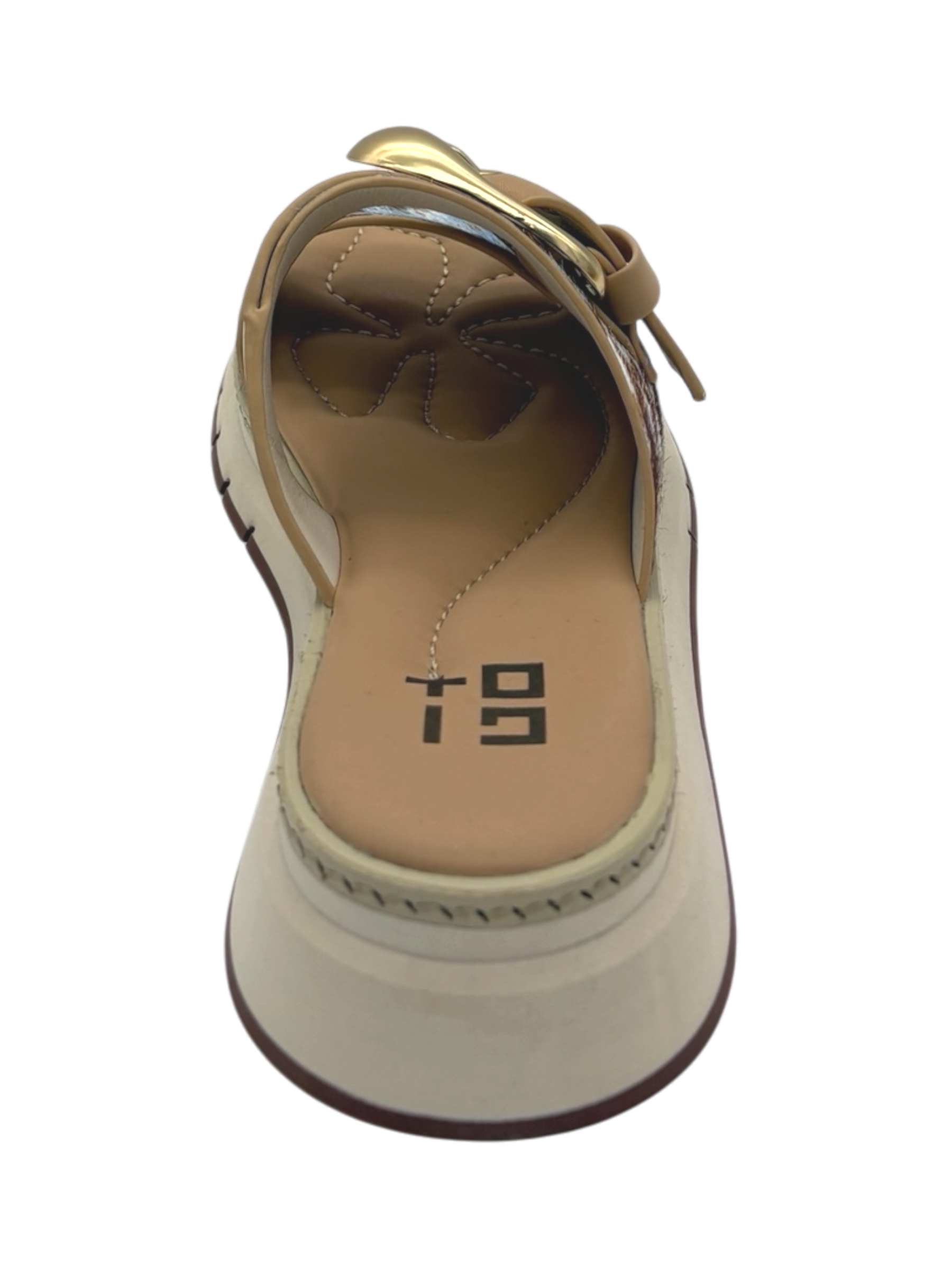 Sandalo pelle donna GIO+ Combi mucca Malva 01B