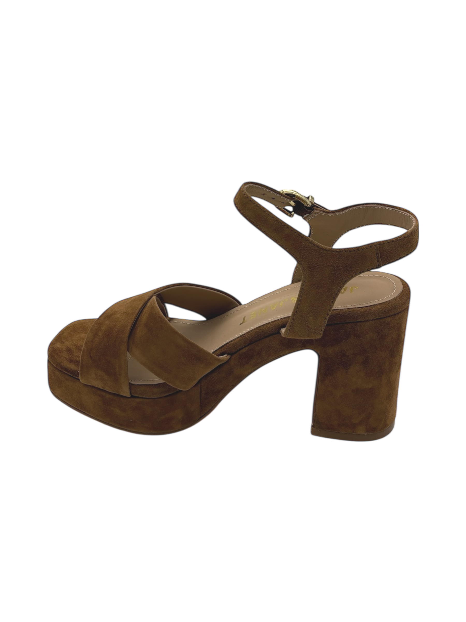 Sandalo pelle donna Janet & Janet Caramel  - J 650 -