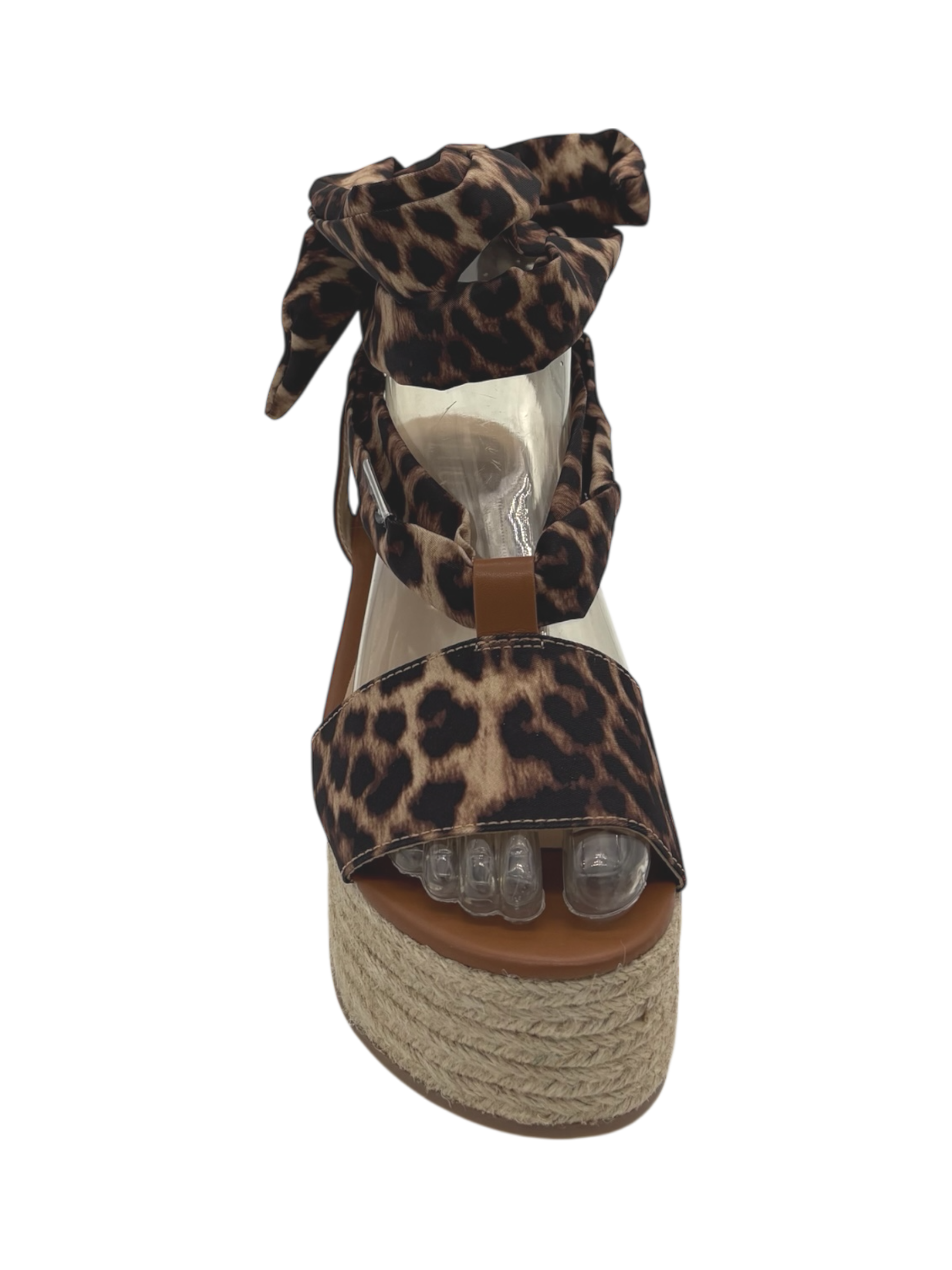 Sandalo zeppa LIUJO Leopard  - Bali 03 -